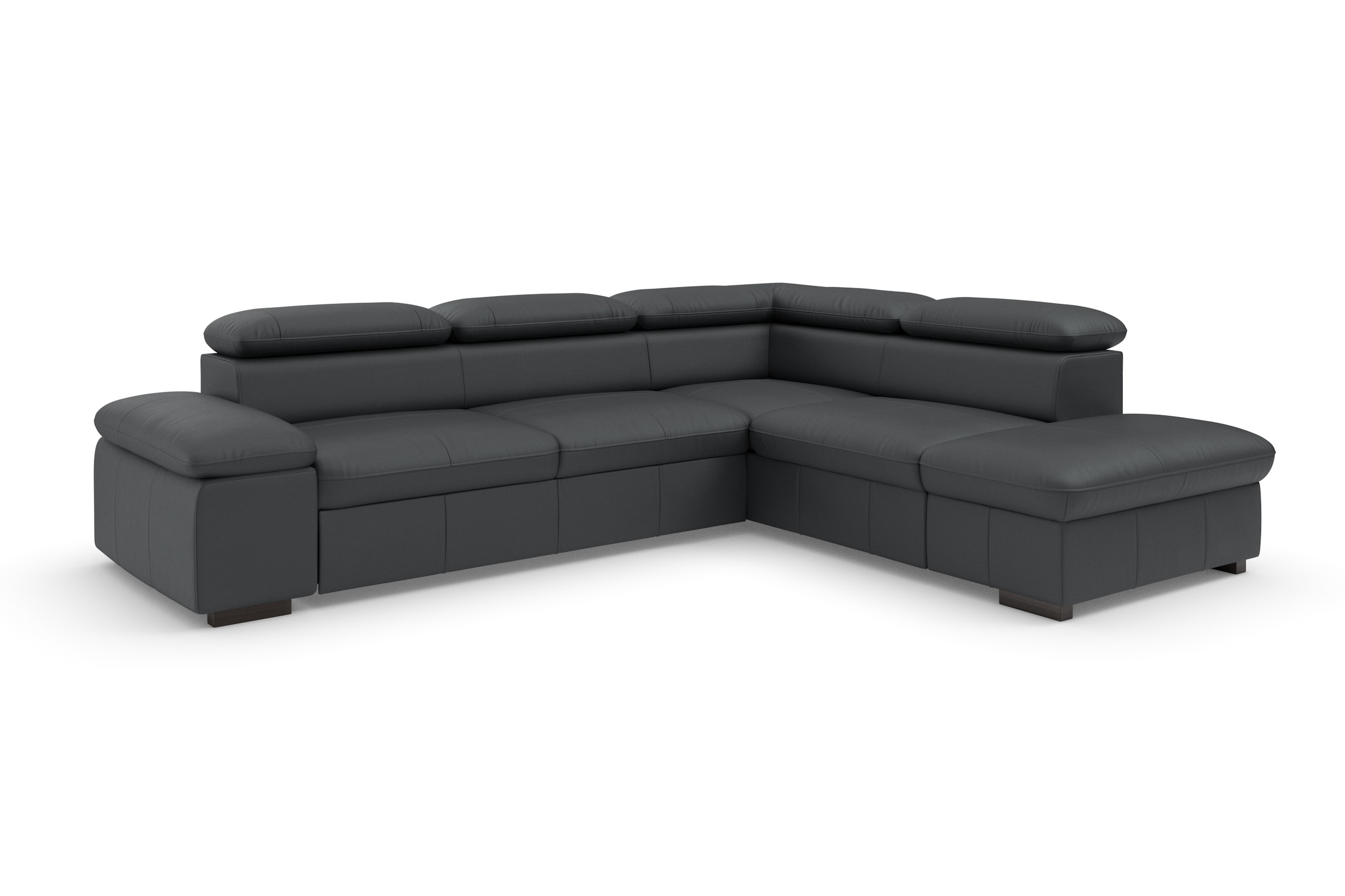 Home affaire Ecksofa »Alberto L-Form«, mit Kopfteilverstellung, wahlweise mit Bettfunktion