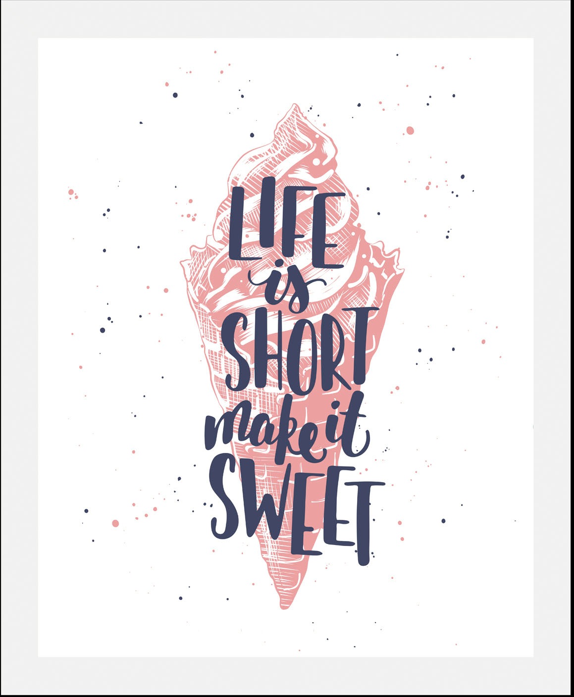 queence Bild »Sweet«, Schriftzüge-Schriftzug-Sprüche & Texte-Humor-Motivati günstig online kaufen