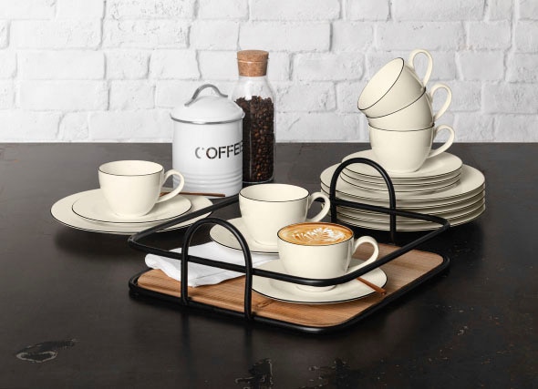 Seltmann Weiden Kaffeeservice »Geschirr-Set, Service Zoè« schlicht und deze günstig online kaufen