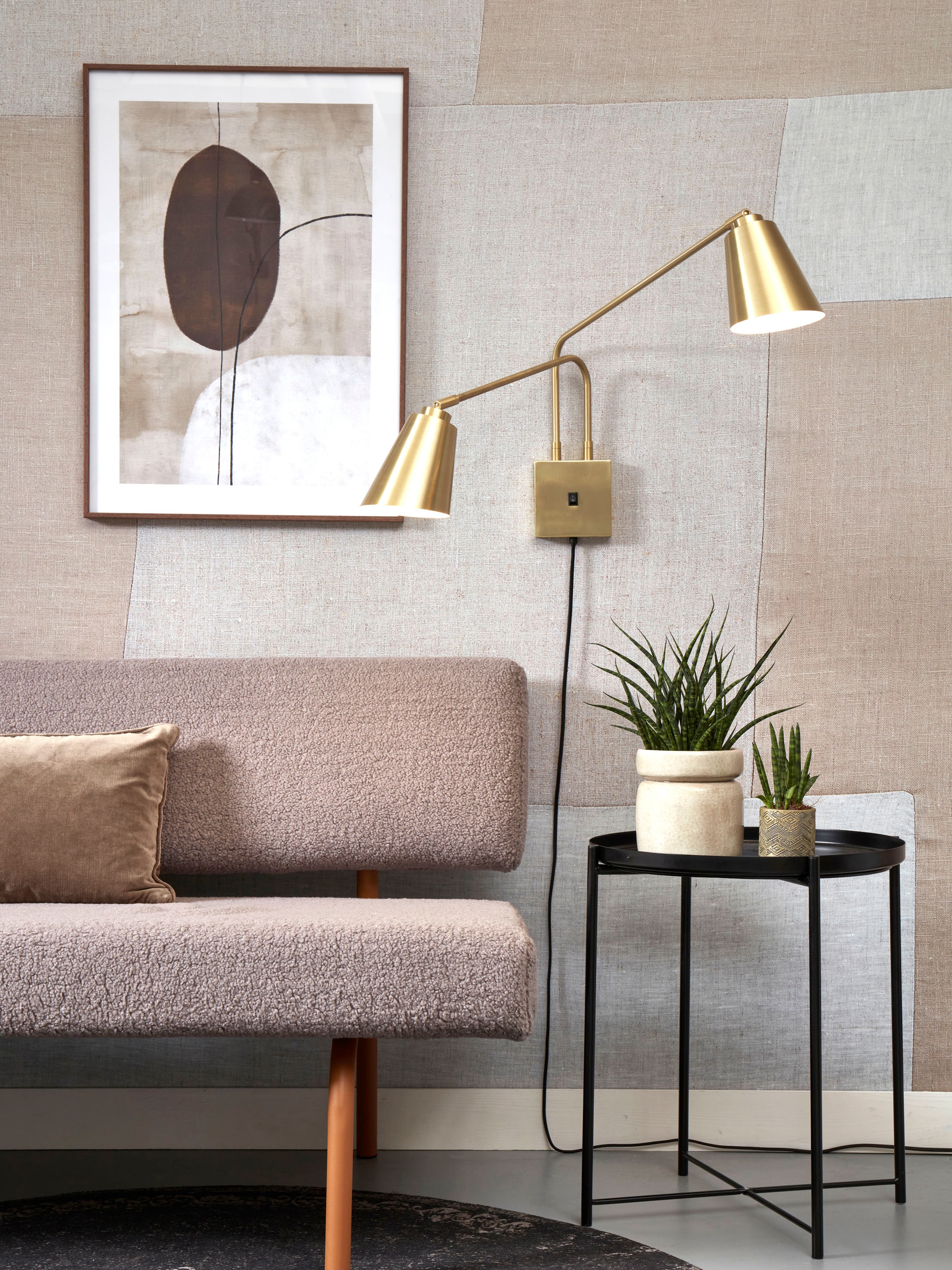 it's About RoMi Wandleuchte »BREMEN« E27 1 Stk. Bewegbar in alle Richtungen