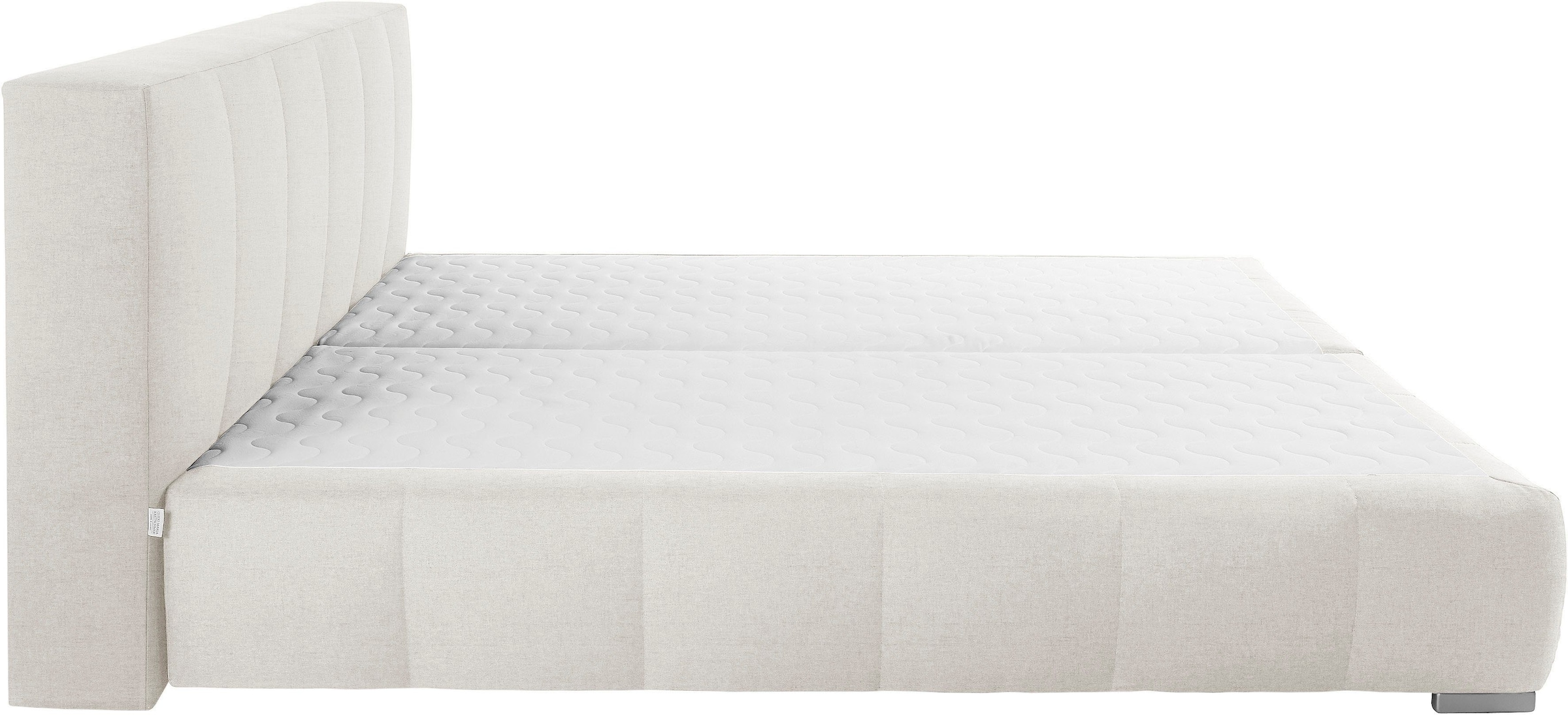 4. Bild von Guido Maria Kretschmer Home&Living Boxspringbett »Chelles«, inkl. Topper, in XXL- Überlänge 220 cm, Unterbox mit feine Wölbung