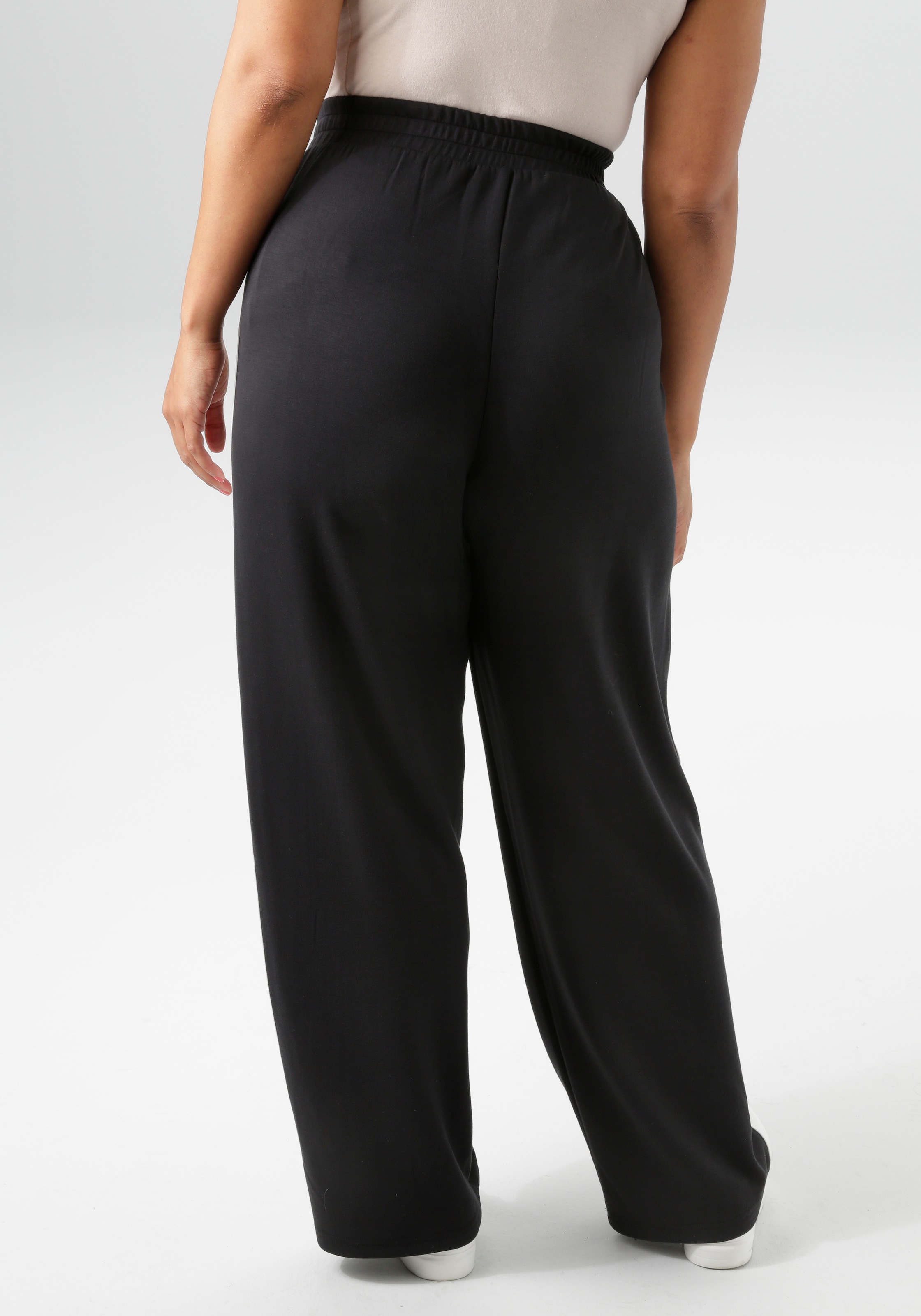 Aniston PLUS Sweathose  aus super weichen, elastischen Jersey-Qualität - NEUE KOLLEKTION