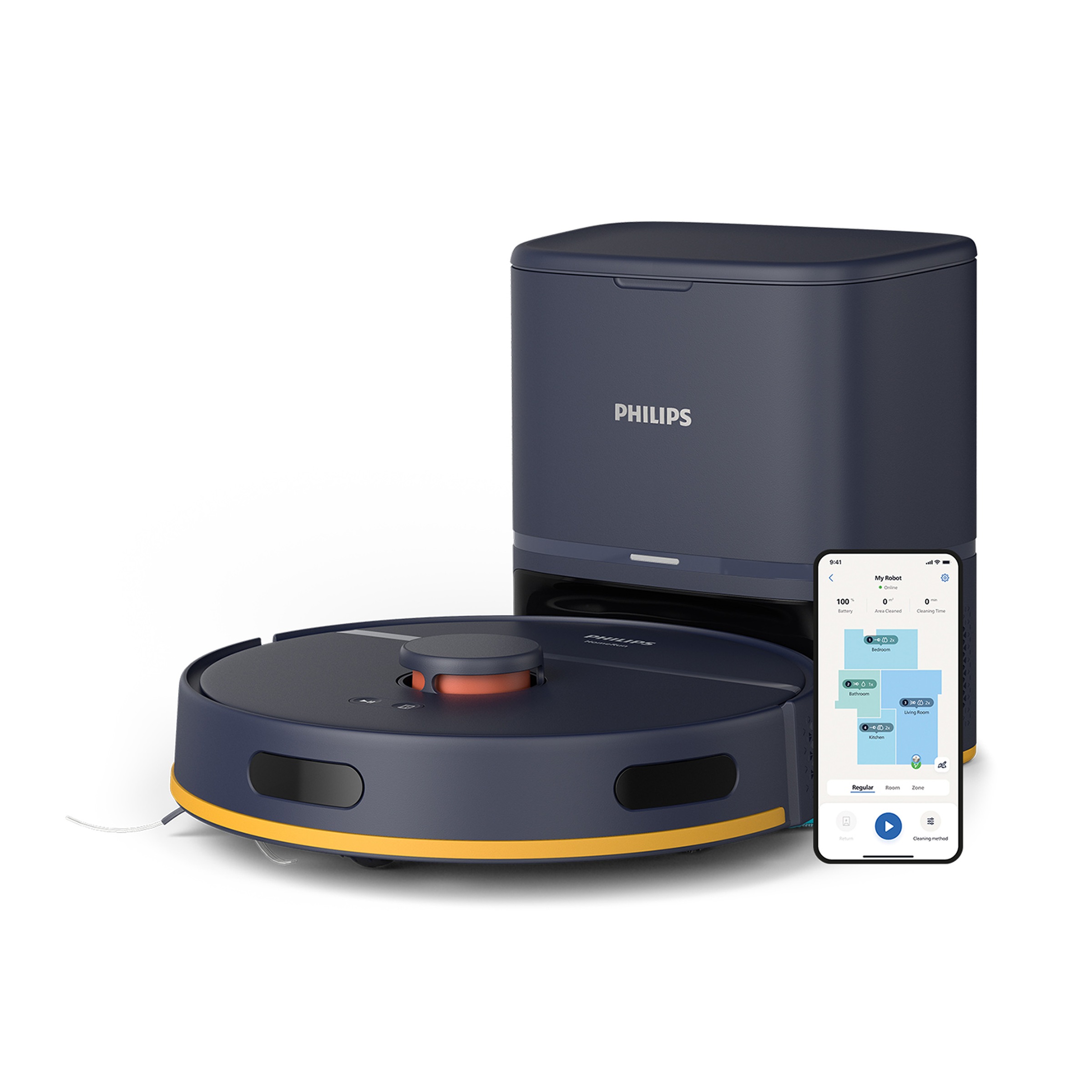 Philips Nass-Trocken-Saugroboter »XU2100/10 2000 Series, mit Teppich-Boost günstig online kaufen