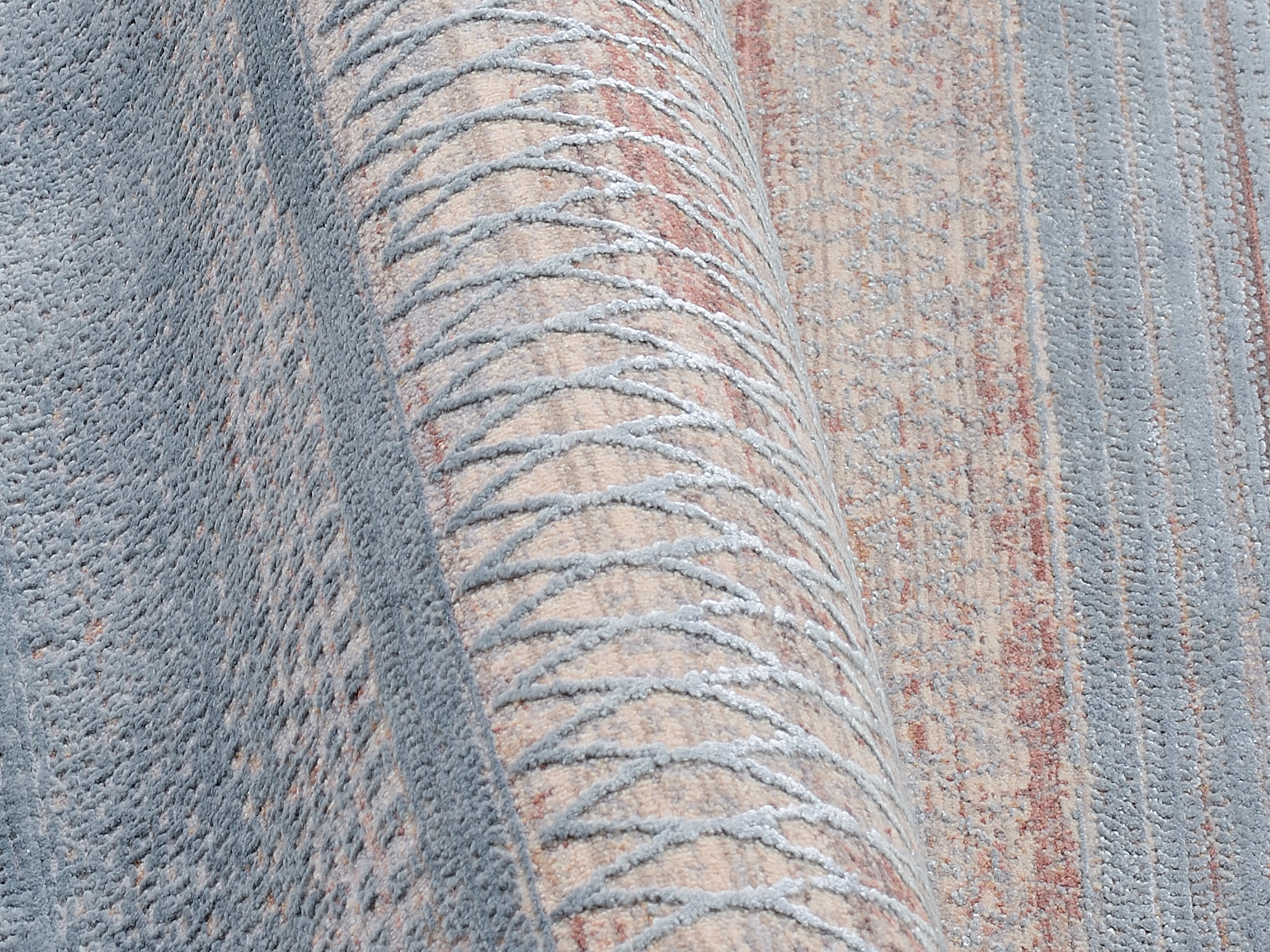 OCI DIE TEPPICHMARKE Teppich »FARBEN MASTER«, rechteckig, 8 mm Höhe, Klassisches Muster, eingefasst, in 3-D-Optik