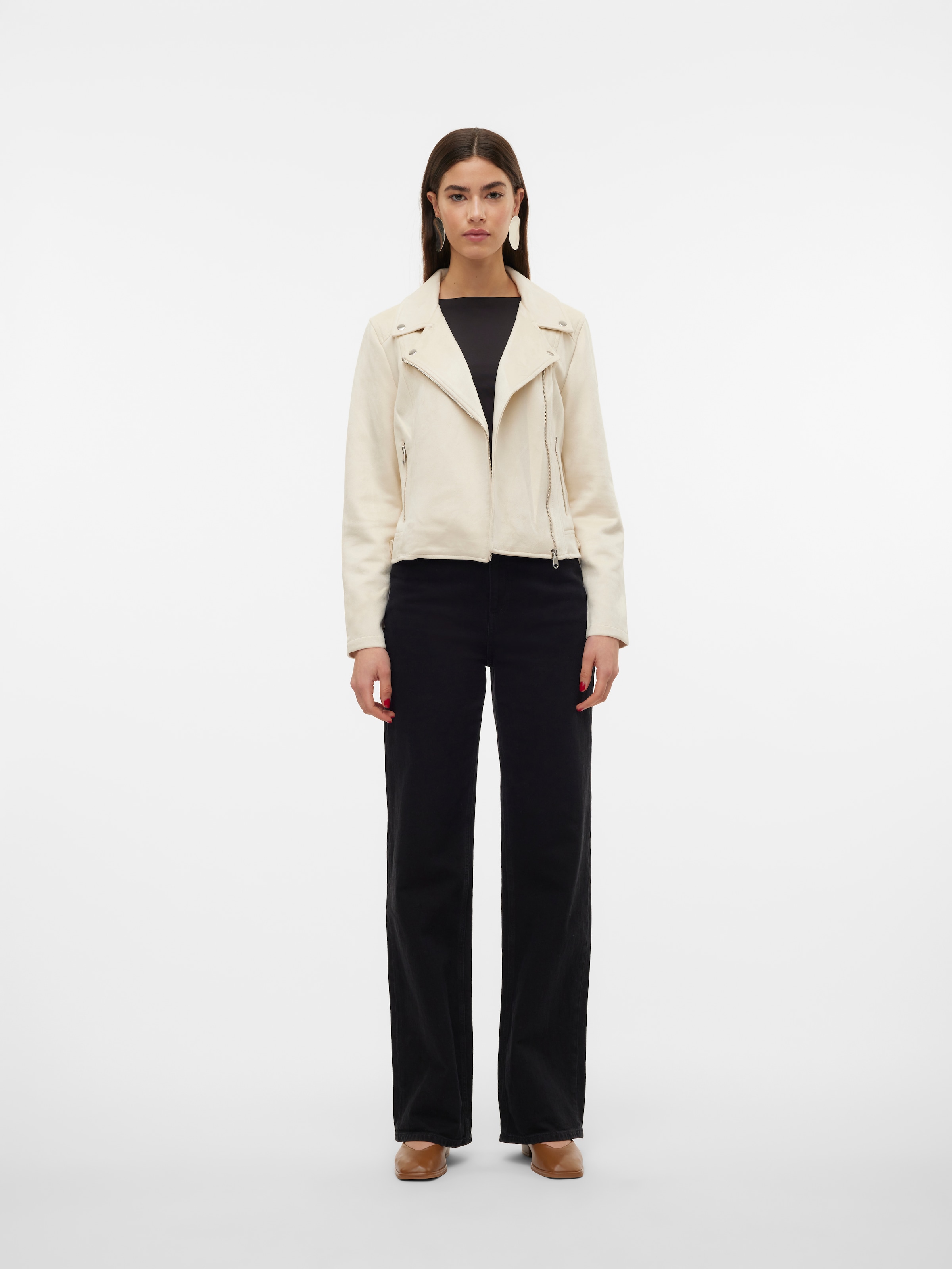 Vero Moda Lederimitatjacke »VMJOSE SHORT FAUX SUEDE JACKET NOOS«