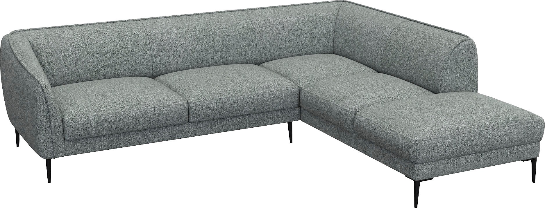 FLEXLUX Ecksofa »Belle Designsofa, L-Form, B/T 268/209 cm«, Skandinavisches günstig online kaufen