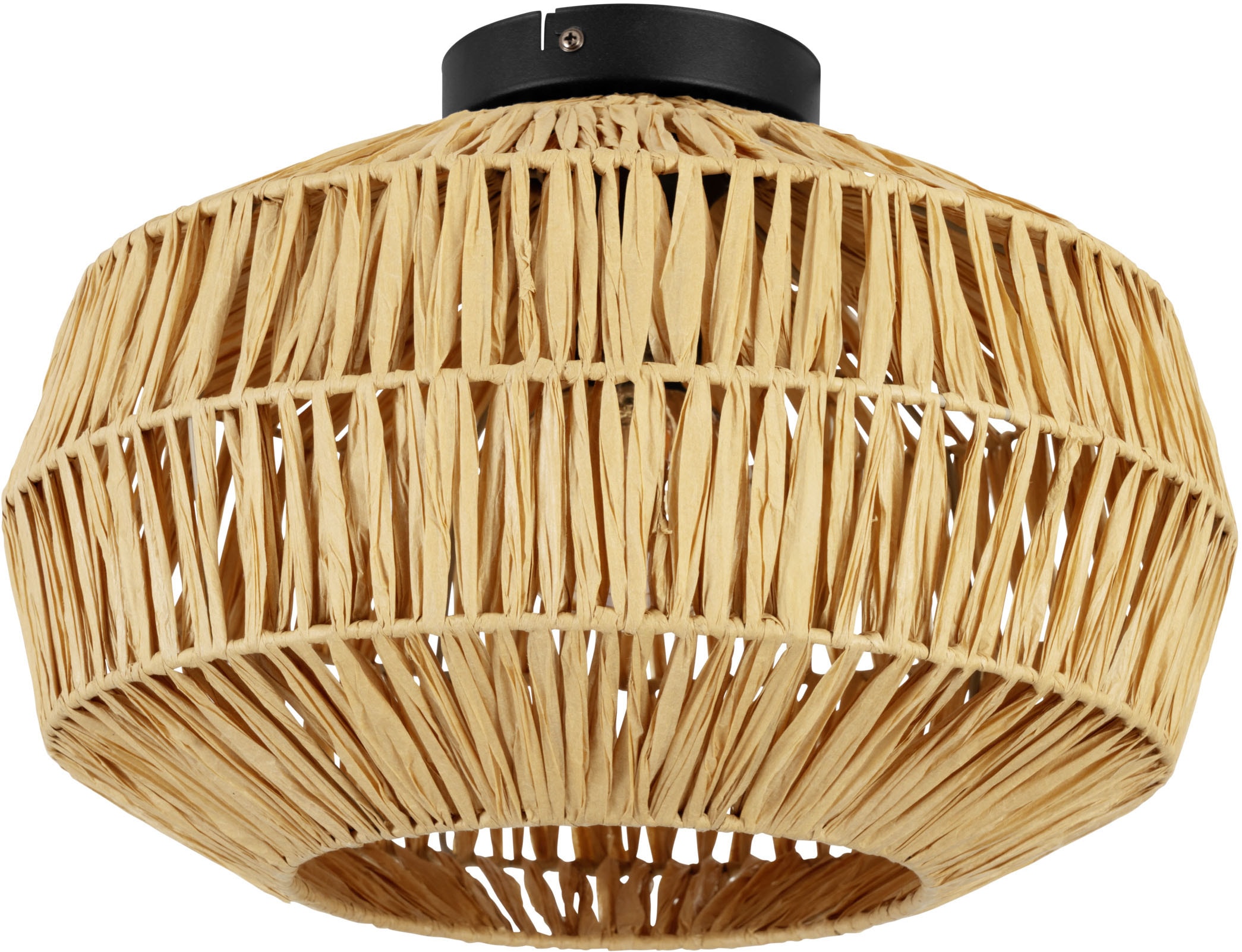 EGLO LED Deckenleuchte »SHELDON Deckenlampe - Stahl - E27 - 1X40W - IP20« E günstig online kaufen