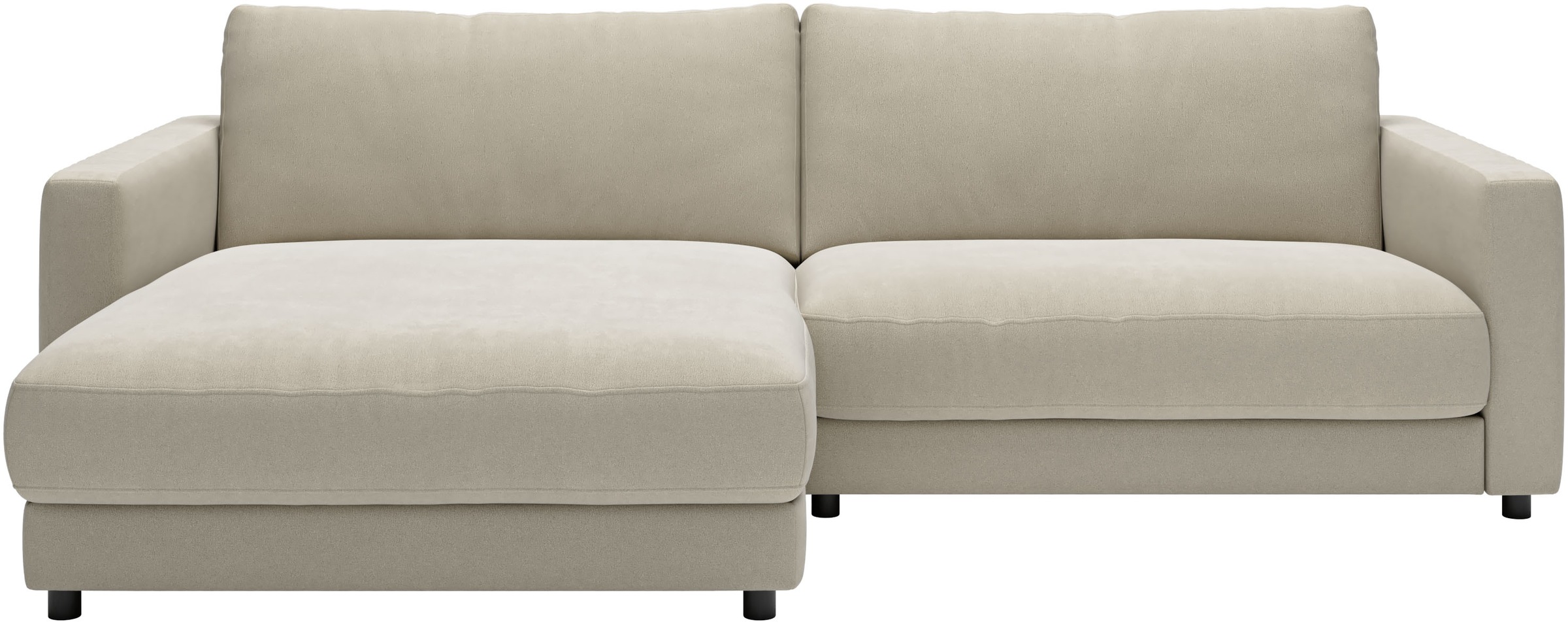 Home affaire Ecksofa »Ecksofa Jiro, L-Form, große Sitztiefe, Breite 265 cm« günstig online kaufen