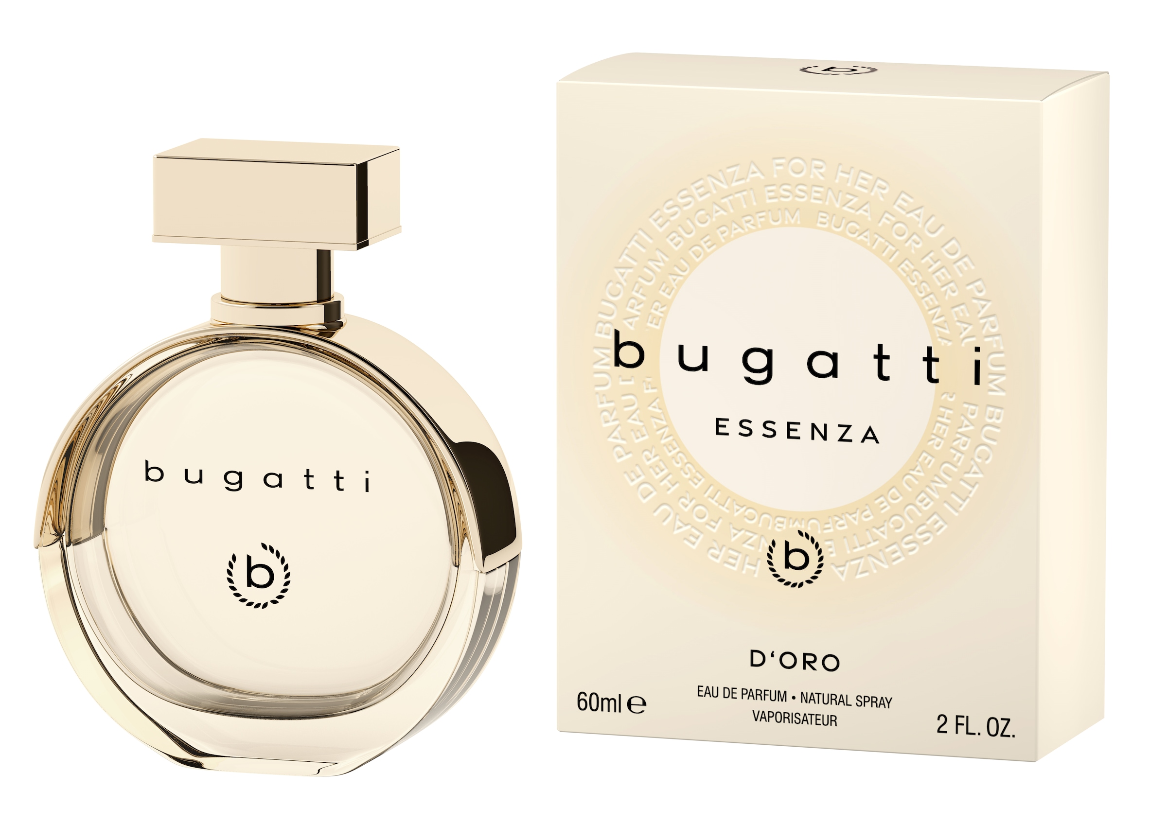 bugatti Eau de Parfum »ESSENZA D'ORO« EDP, 60 ml