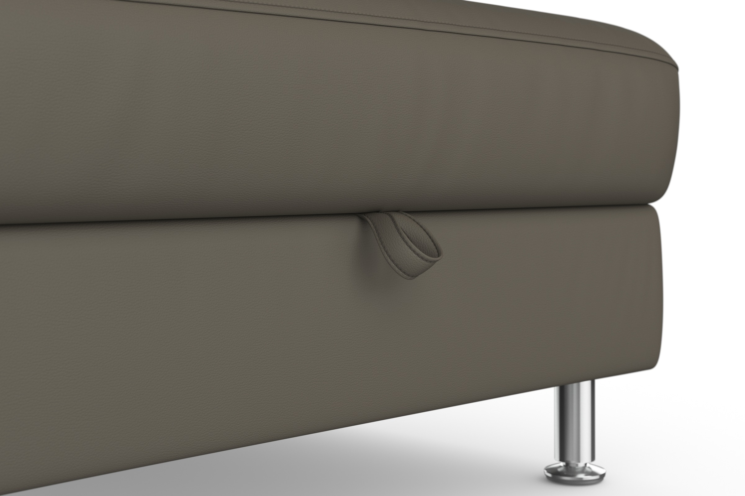 sit&more Ecksofa »Freetown L-Form«, inklusive Kopfteilverstellung und komfortablem Federkern