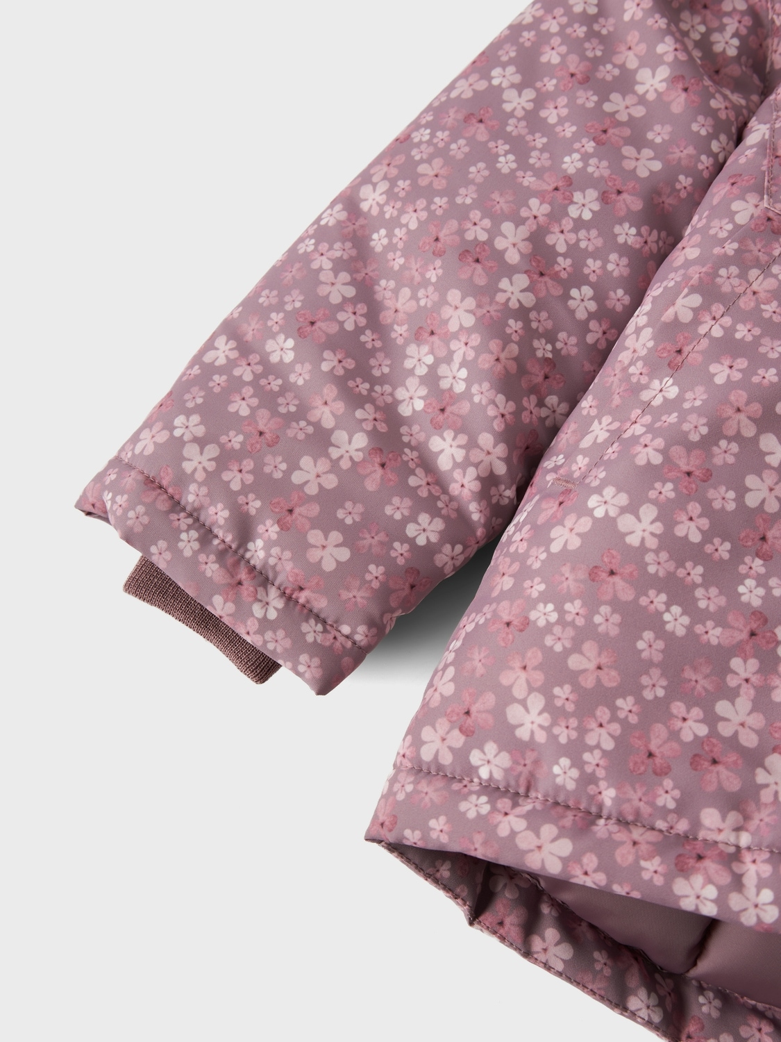 Name It Outdoorjacke »NBFMAXI JACKET AOP« mit Kapuze