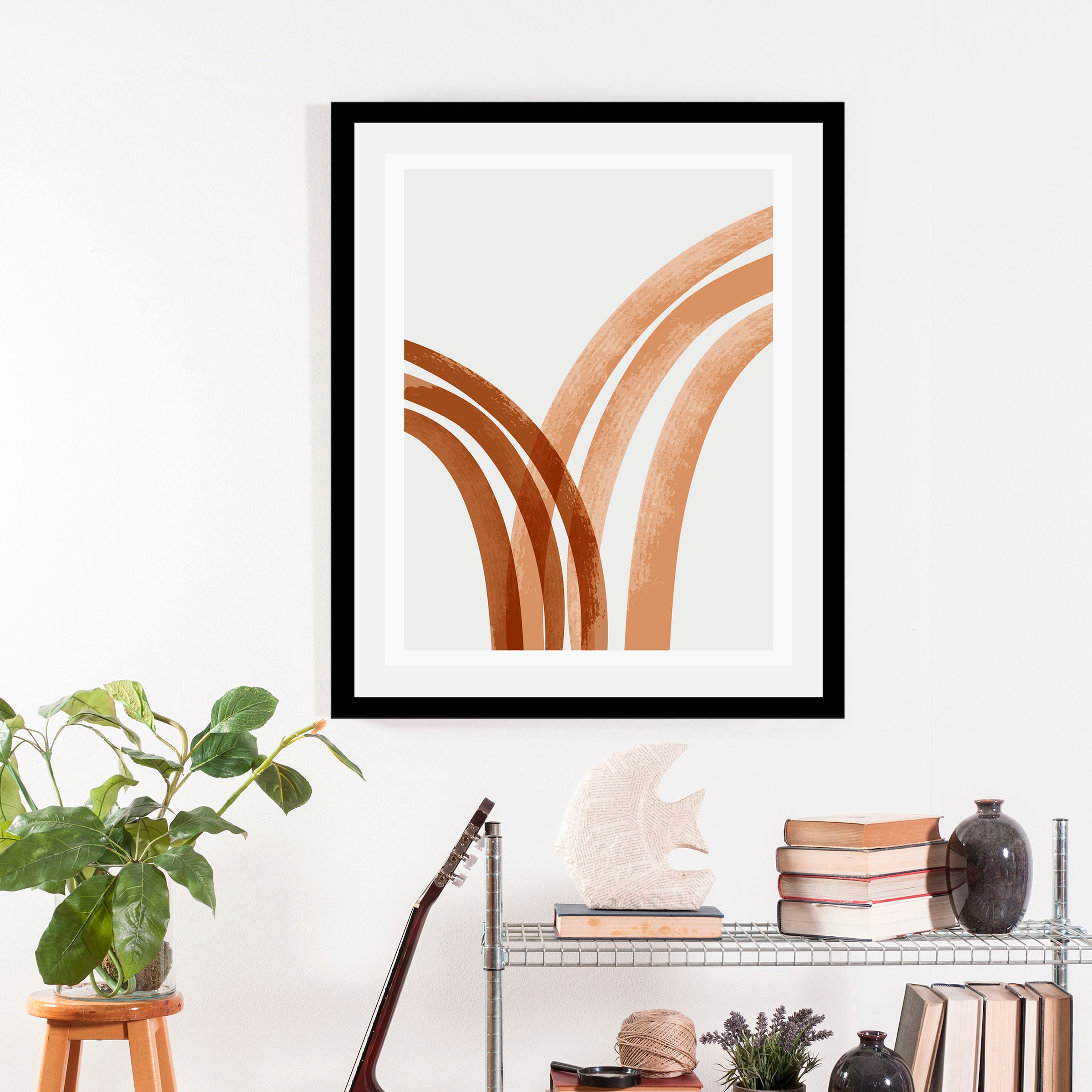 queence Bild "Lines", (1 St.), gerahmt günstig online kaufen