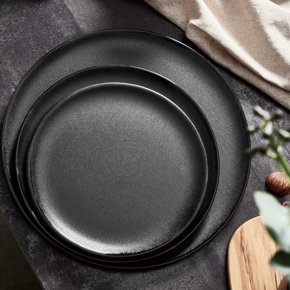 aida RAW Frühstücksteller »RAW« Teller Set, Steinzeug, Ø 23 cm