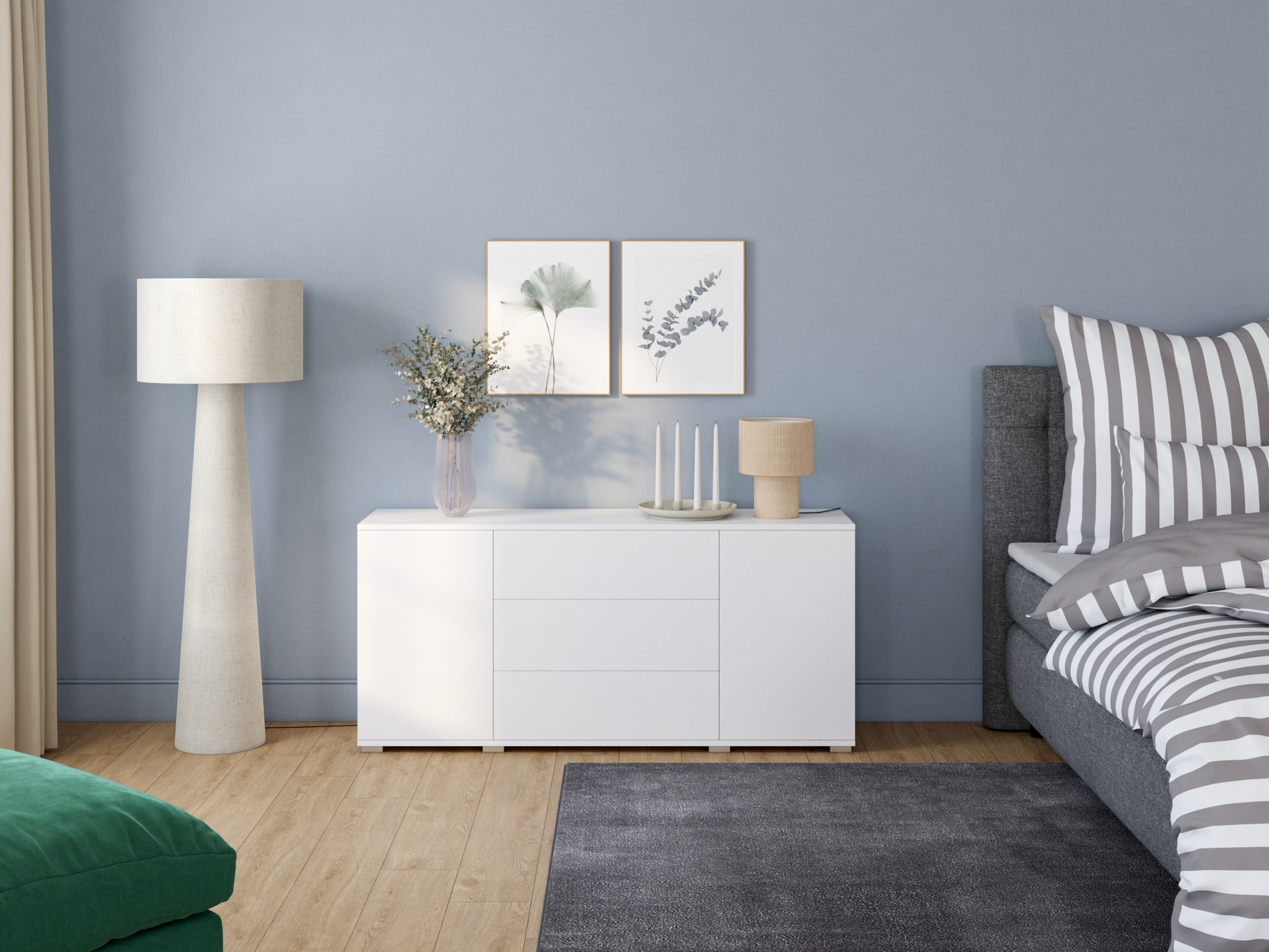 OTTO home Wendebettwäsche »Greta« 2 tlg. Bettwäsche mit Streifen in verschiedenen Qualitäten, ab 135x200 cm