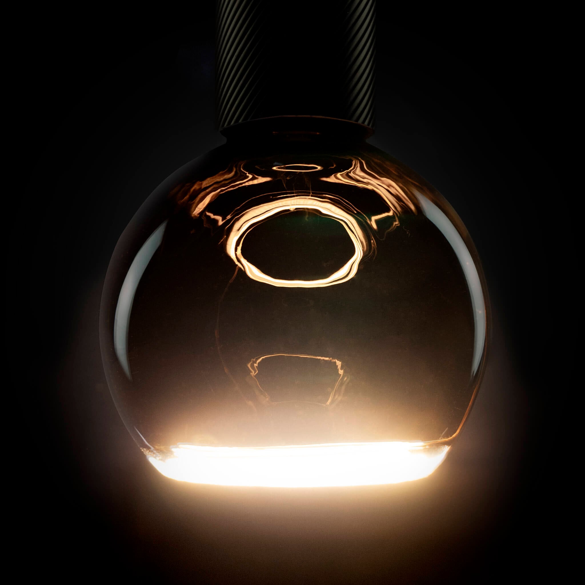 SEGULA LED-Leuchtmittel »LED Floating Billard 125 black« E27 1 Stk. Extra-Warmweiß handmade