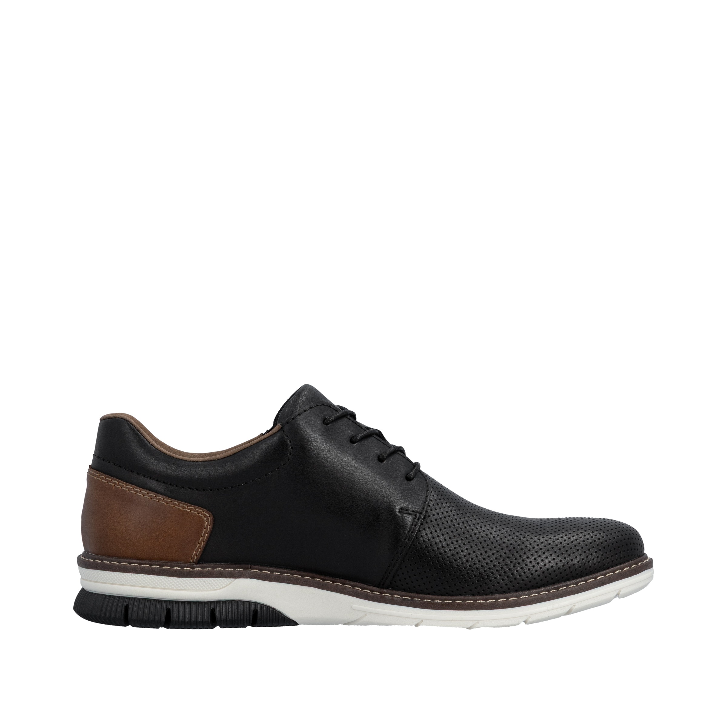 Rieker Schnürschuh  Halbschuh, Freizeitsneaker, Casual-Schnürer mit Perforation