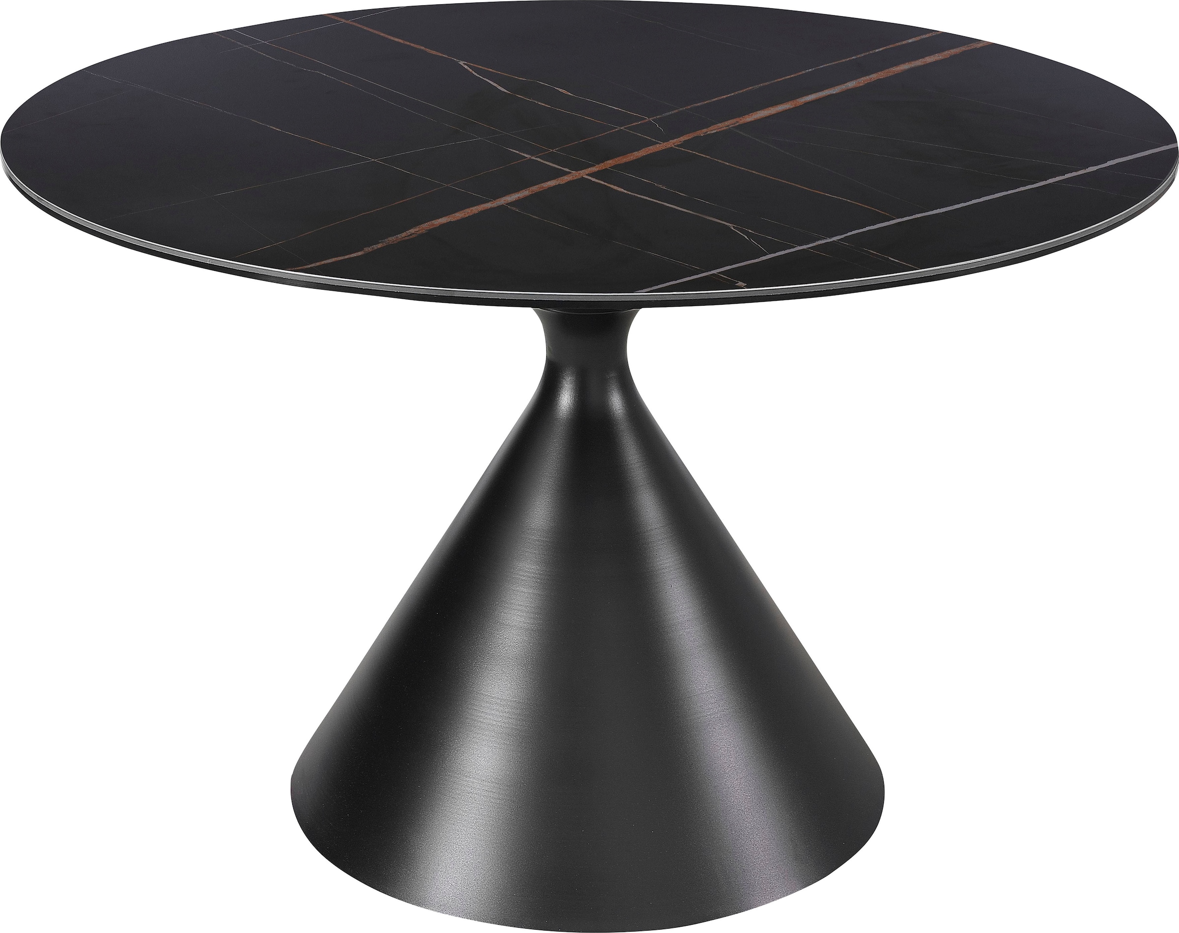 Leonique Esstisch »Runder Esstich Winston« Esstisch, rund, Keramik, Marmoro günstig online kaufen