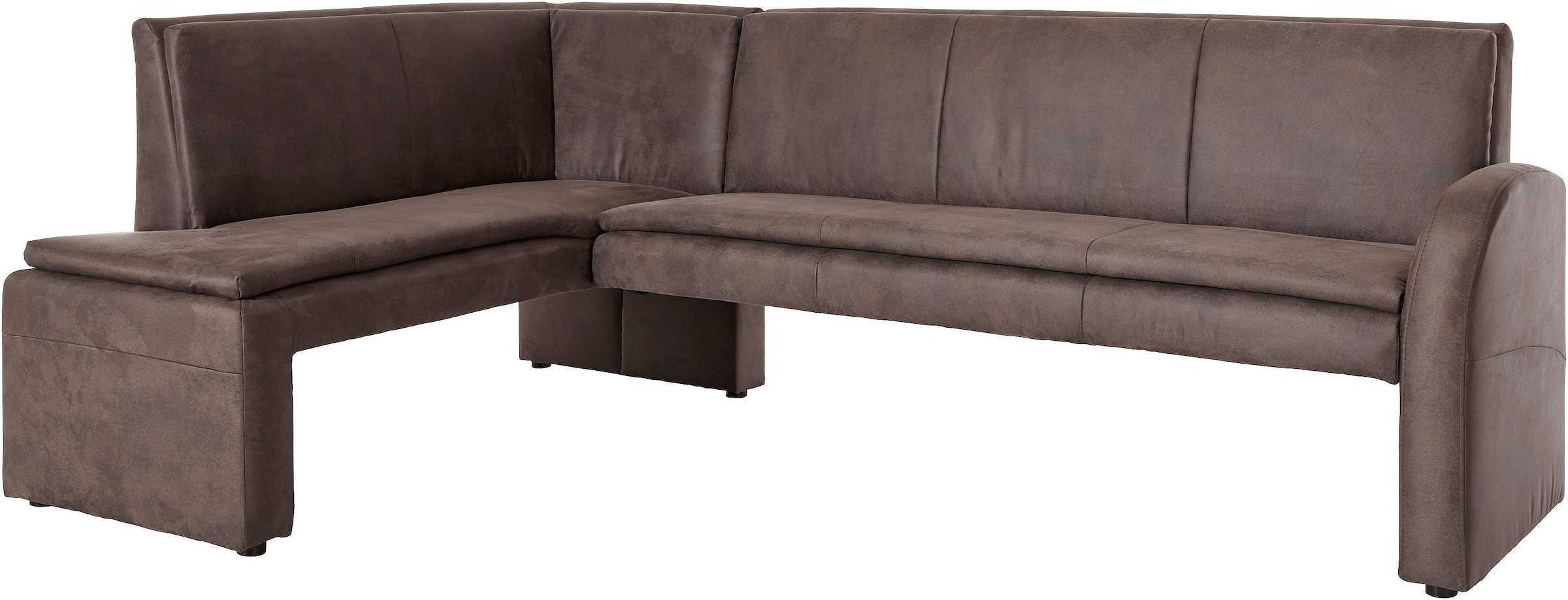 exxpo - sofa fashion Eckbank »Cortado, elegant und modern mit hohem Sitzkomfort«, hohe Bodenfreiheit, schöne Detailverarbeitung, wahlweise Lederbezug