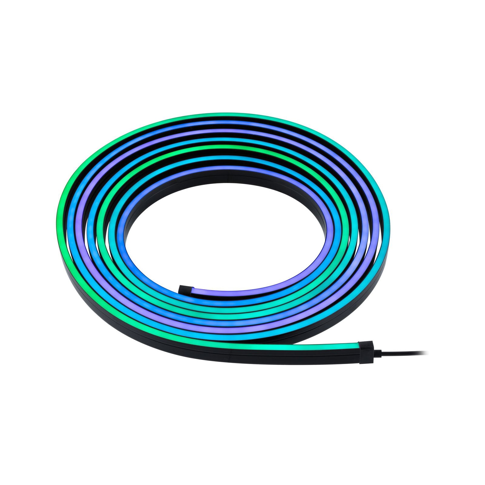 Paulmann LED-Lichterschlauch »Entertain LED Schlauch Black Neon RGB+«, Farbwechsler & Farbsteuerung & Dimmer