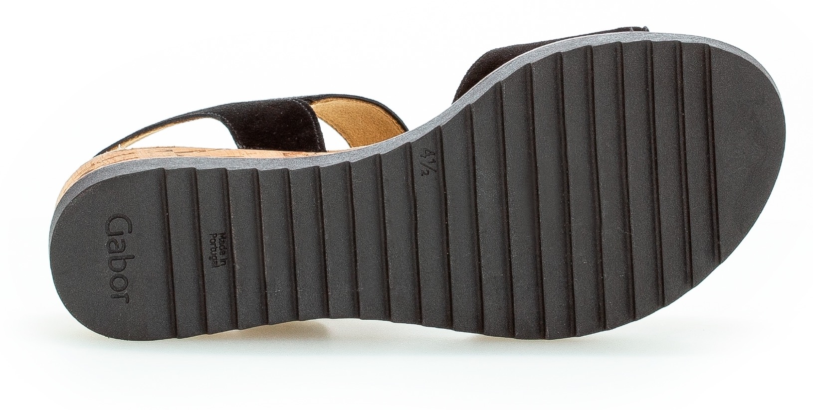 Gabor Sandalette »GENUA«, Sommerschuh, Sandale, Keilabsatz, mit kleinem Stretch, Weite G
