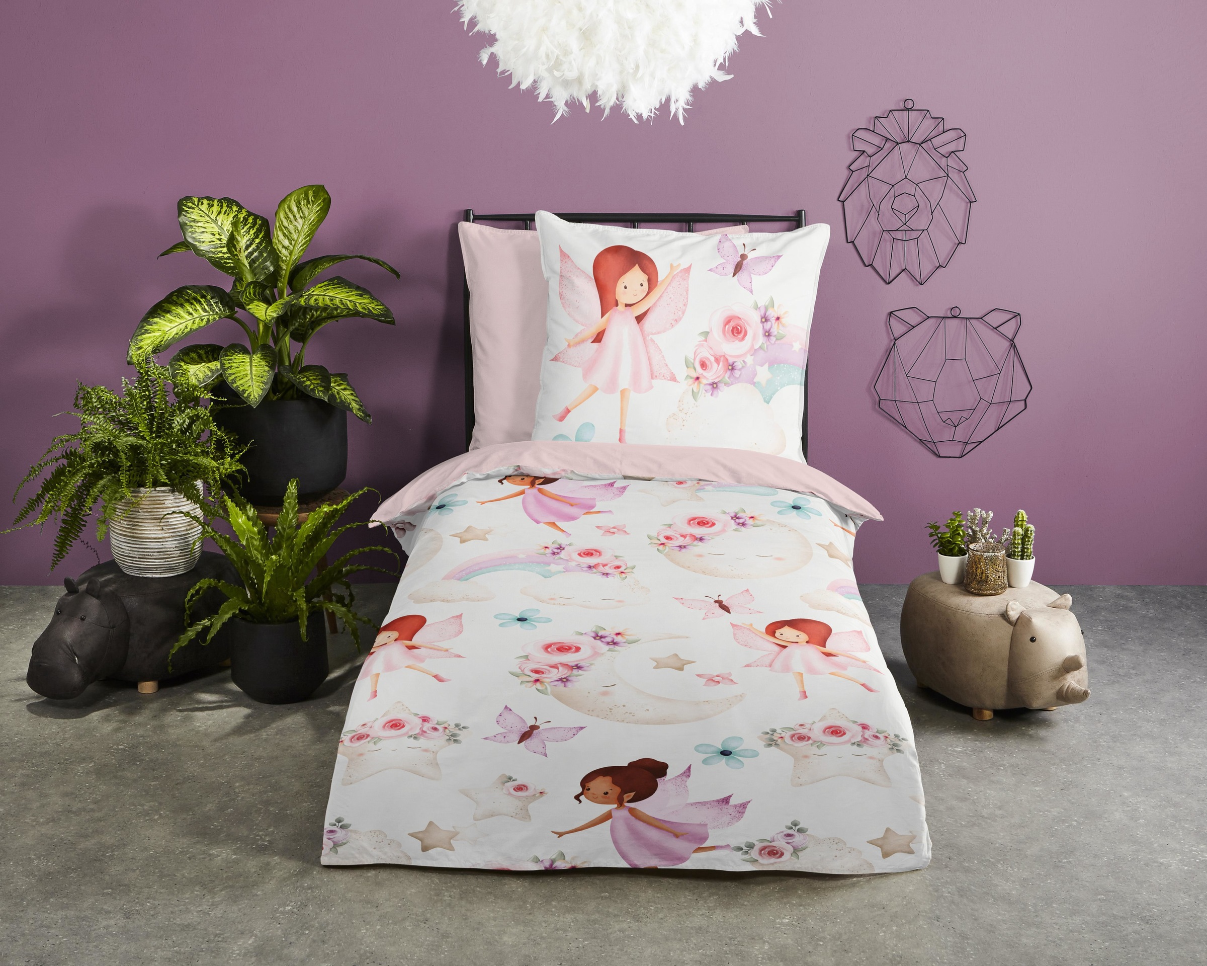 good morning Kinderbettwäsche »Lucia« 2 Stk. tlg. Baumwolle, 135x200, Reißv günstig online kaufen