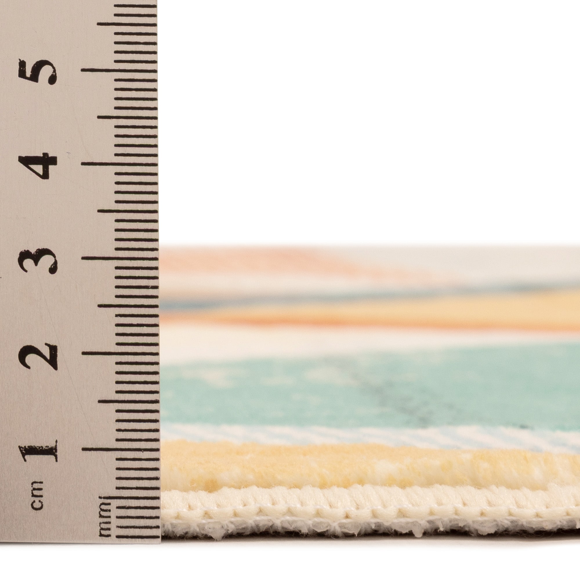 Gino Falcone Badematte »Aquata GF-166, Badvorleger, Badezimmer Teppich« Höhe 5 mm rutschhemmend beschichtet fußbodenheizungsgeeignet Badteppich, bedruckt, modernes Design, rechteckig