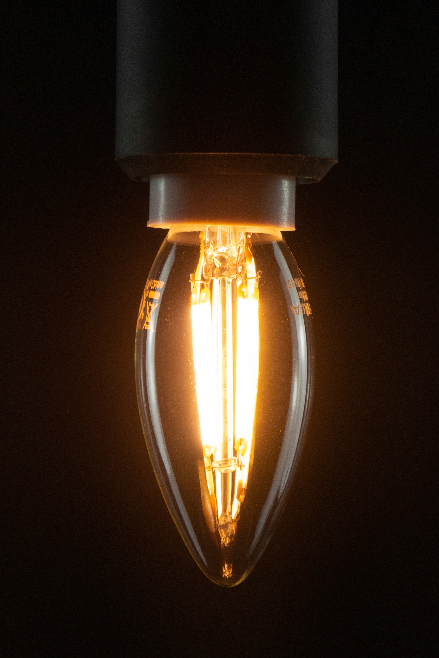 SEGULA LED-Leuchtmittel »LED Kerze klar« E14 Warmweiß dimmbar, E14, Kerze k günstig online kaufen