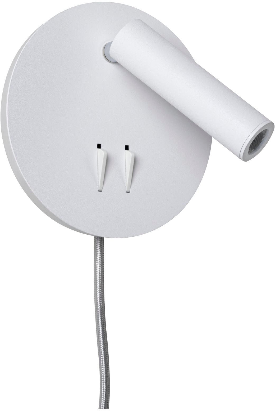 Paulmann Tabari Applique LED Murale Ronde + Liseuse – 3000K Blanc Chaud – Design Moderne Chrome !