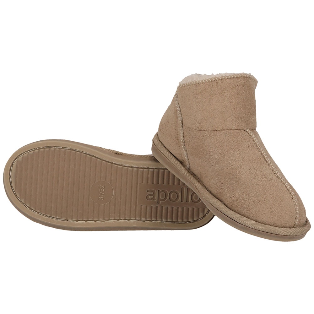 Apollo Hausschuh »KINDER BOOTS«, mit Ziernähten