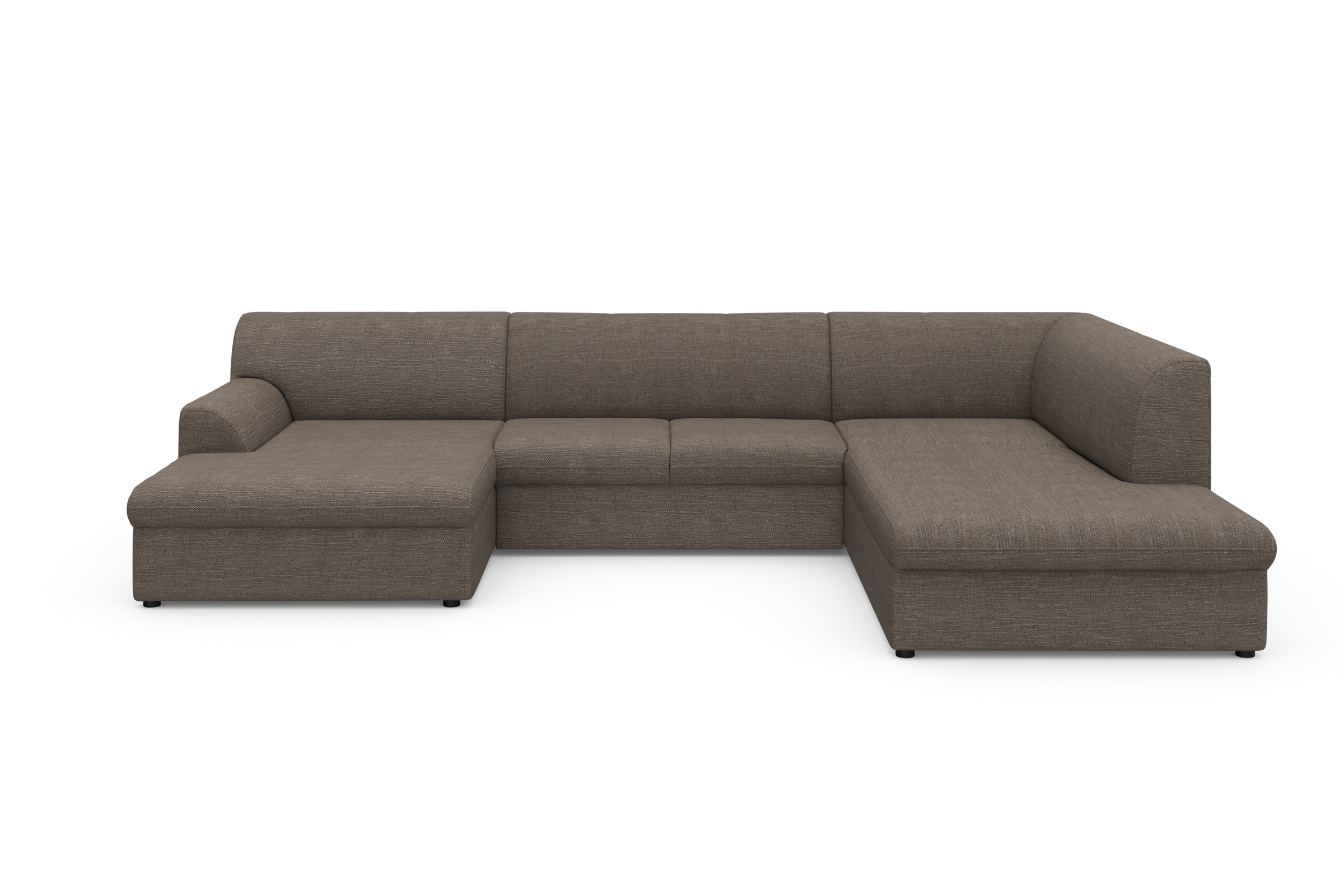 DOMO collection Wohnlandschaft »Topper, elegant und zeitlos, komfortabel, U günstig online kaufen