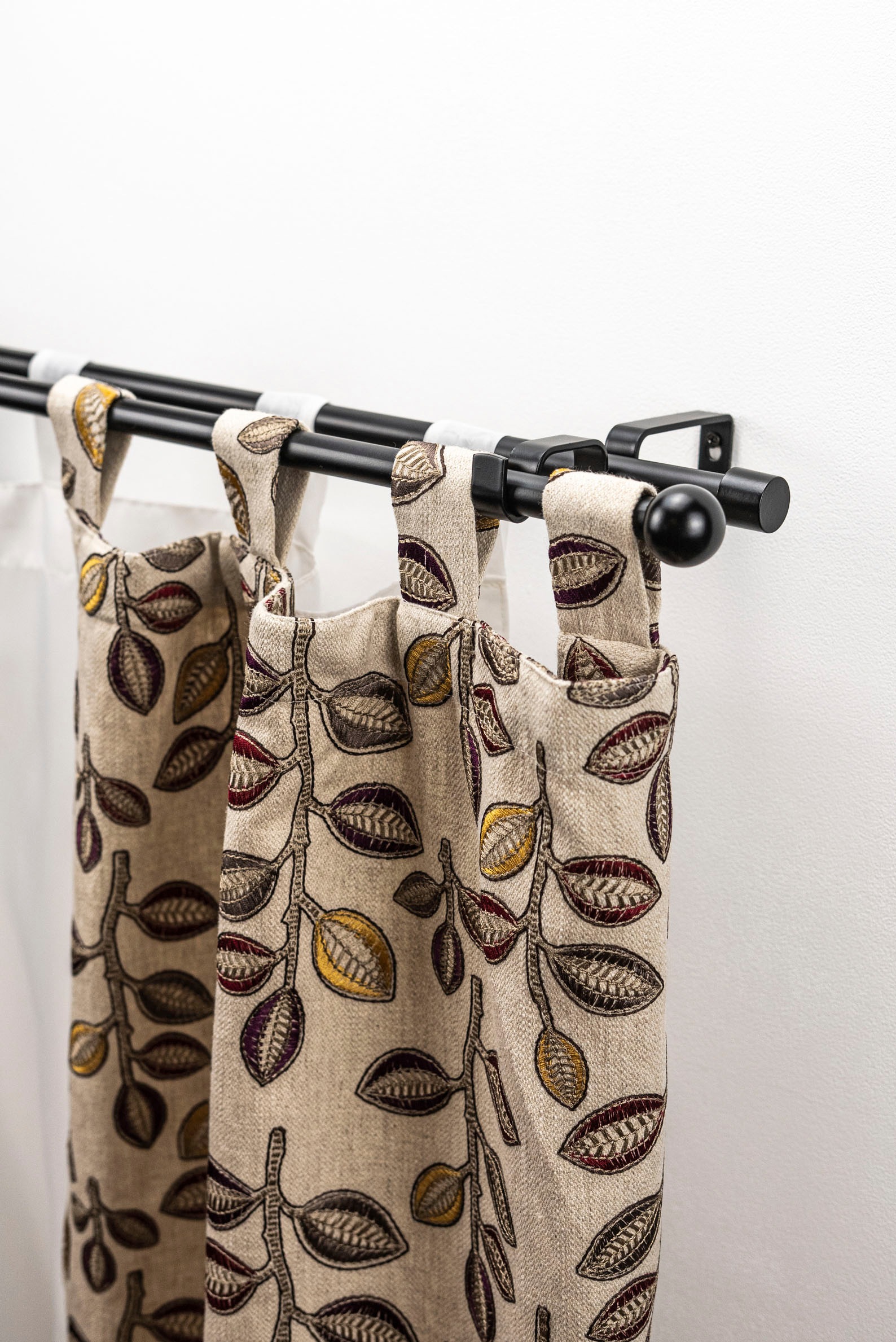 GARESA Gardinenstange »BOLTI mit offenem Träger« Ø 16 mm 2 läufig-läufig Wu günstig online kaufen