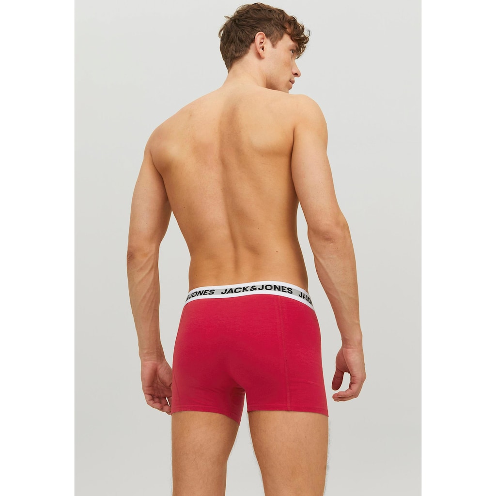 Jack & Jones Boxershorts »JACRIKKI TRUNKS 3 PACK«, (Packung, 3 St.)