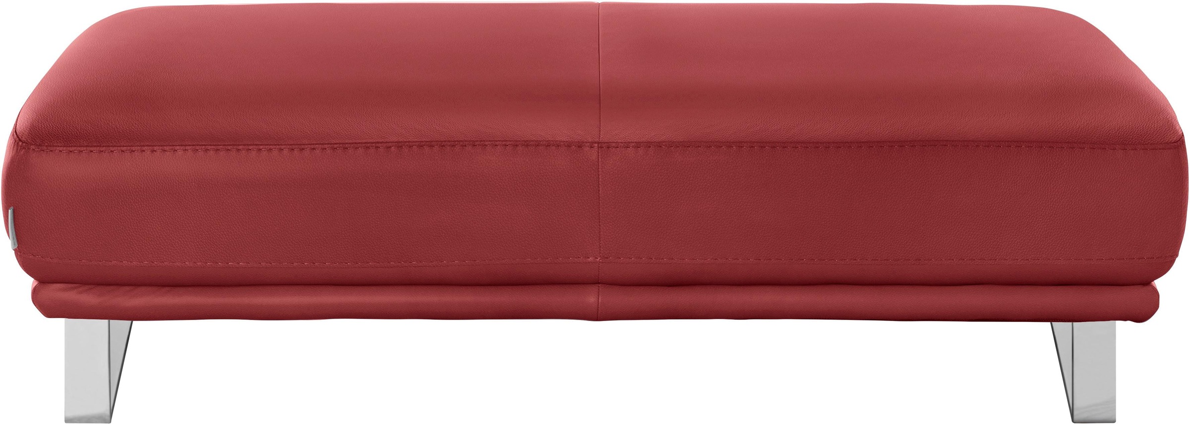 W.SCHILLIG Hocker »montanaa«, mit Metallkufen in Chrom glänzend, Breite 141 cm