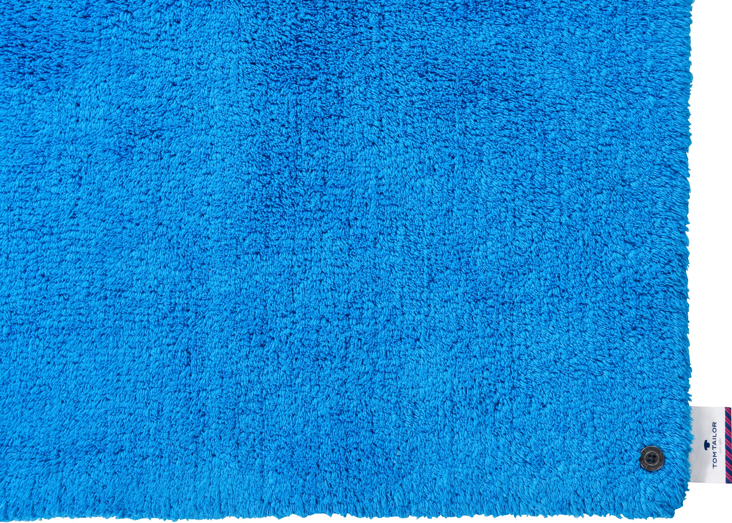 TOM TAILOR HOME Badematte »Cotton Double Uni«, beidseitig nutzbar-fußbodenheizungsgeeignet-strapazierfähig, Badteppich, Uni Farben, rechteckig & quadratisch erhältlich