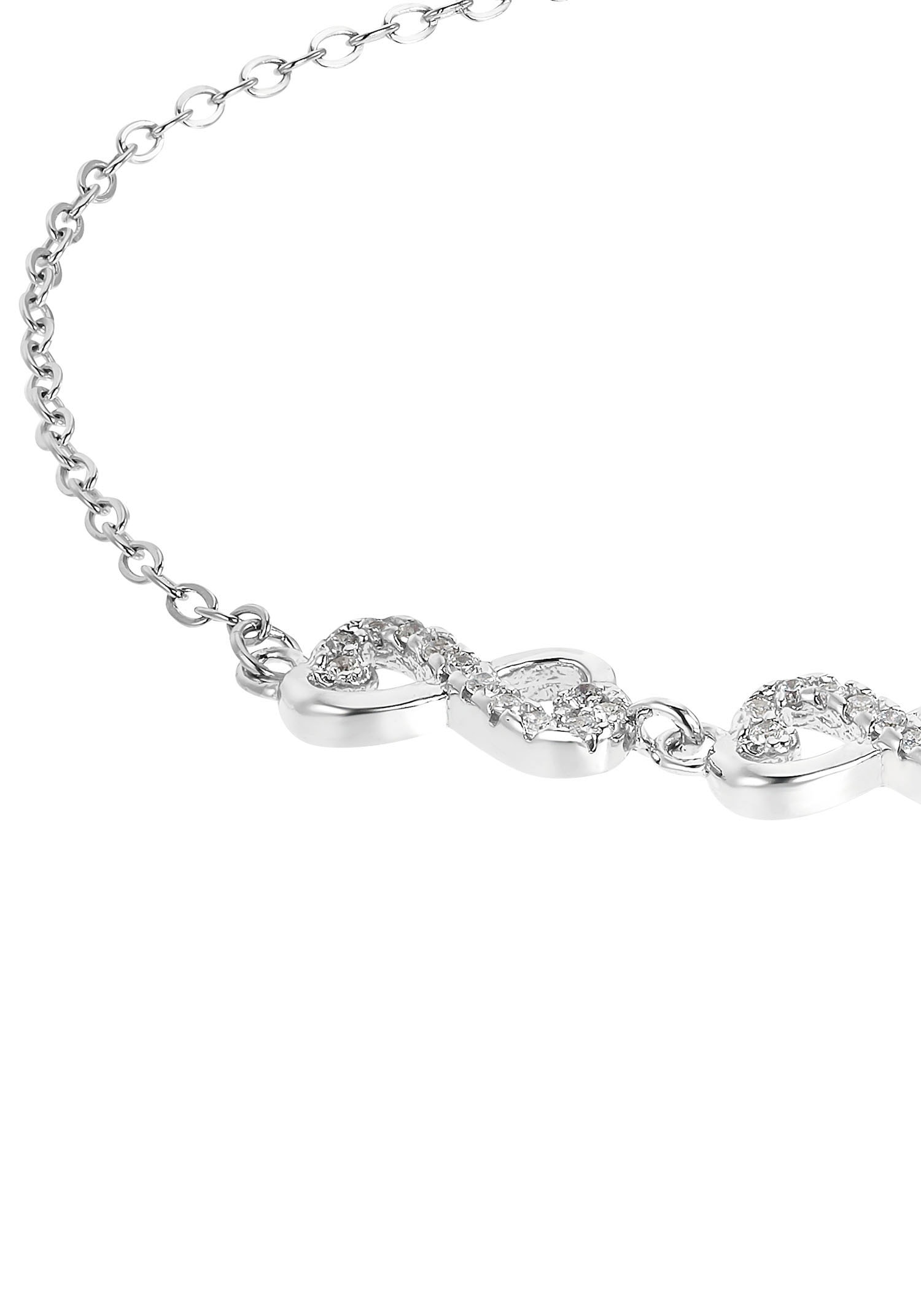 Amor Armband »Infinity, 2024146«, mit Zirkonia im Online-Shop kaufen | Armbänder
