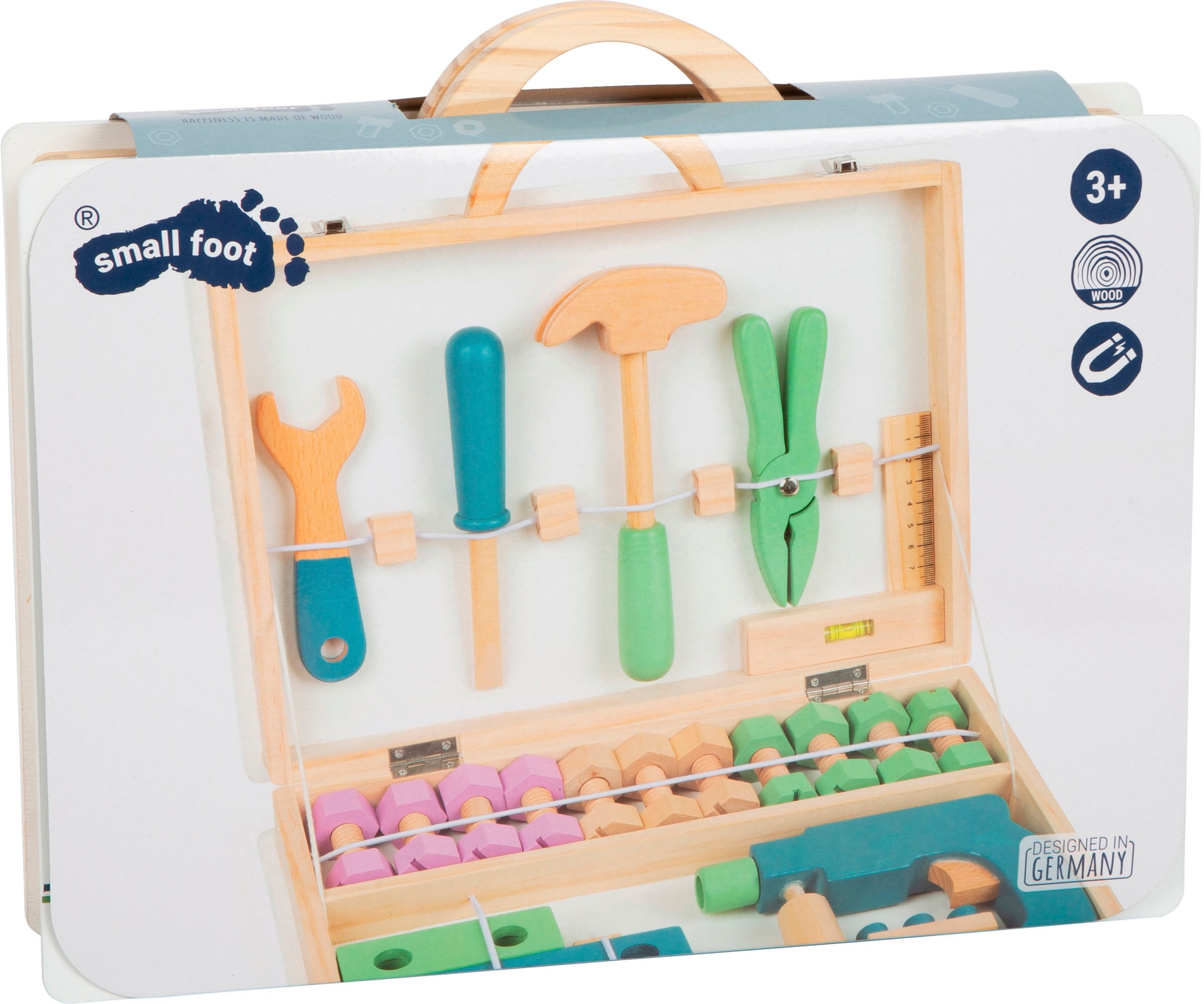 Small Foot Spielwerkzeugkoffer »Werkzeugkoffer Nordic«