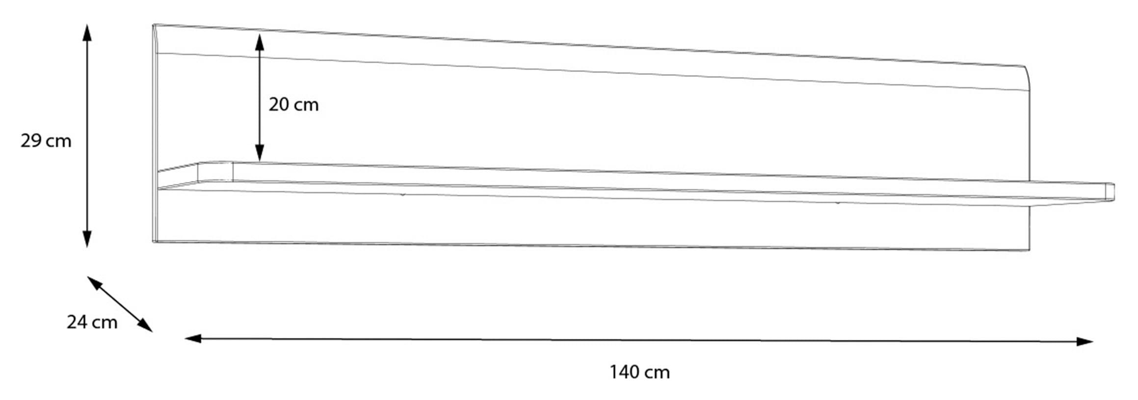FORTE Wandboard »Attention«
