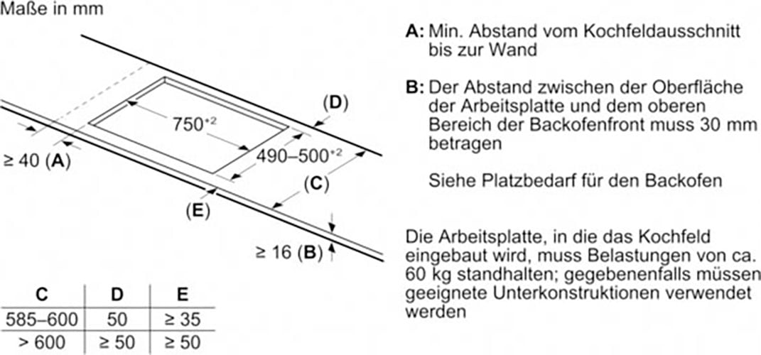 NEFF Flex-Induktions-Kochfeld von SCHOTT CERAN® »T68FTV4L0«, T68FTV4L0, mit intuitiver Twist Pad® Bedienung