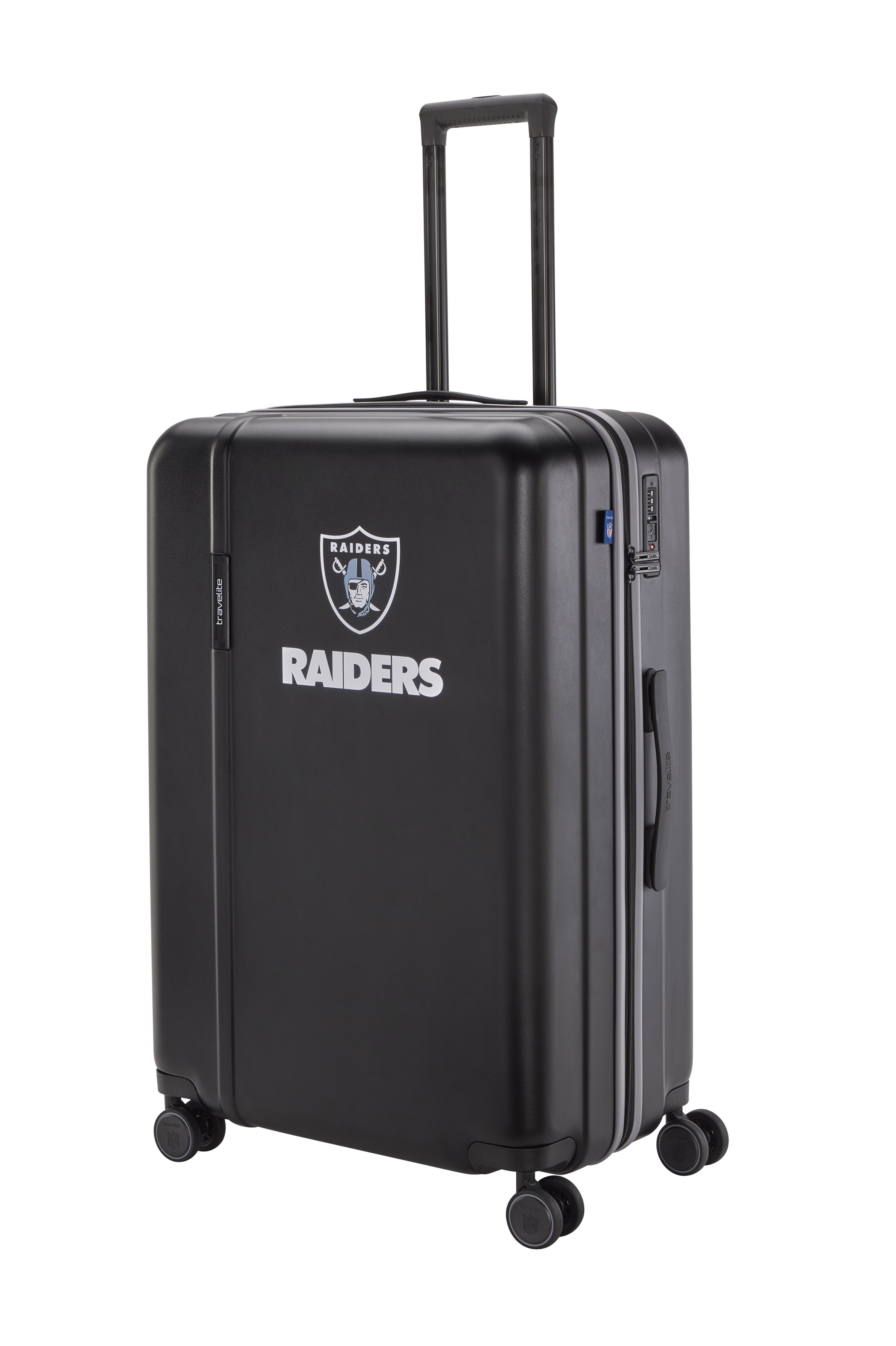 travelite Trolley »travelite x NFL Koffer Hartschale« 103 l 4 Rollen mit TSA-Schloss und 4 Doppelrollen – offizielles NFL-Teamdesign
