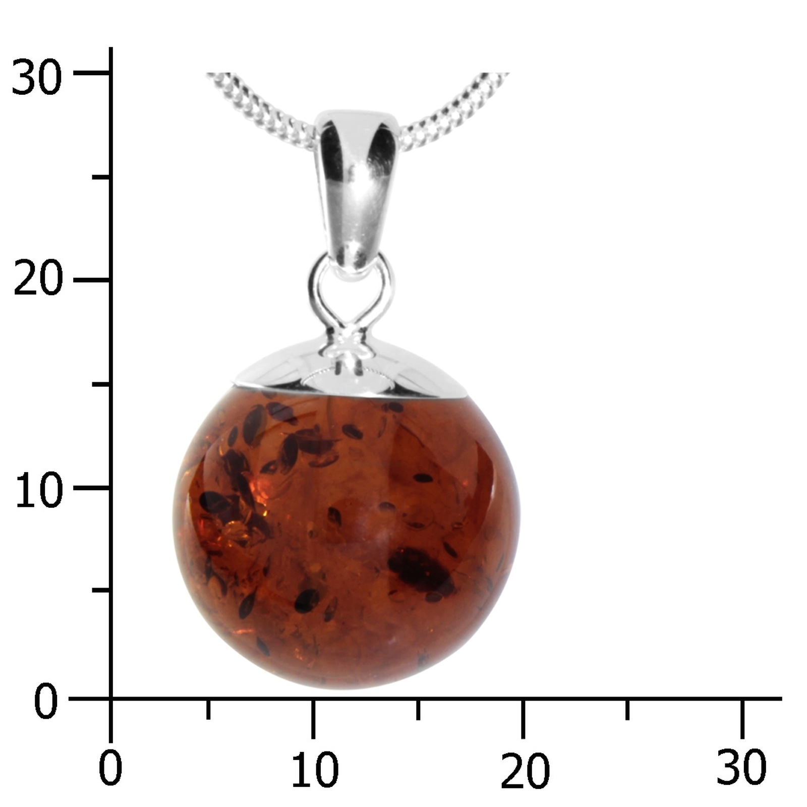 OSTSEE-SCHMUCK Kette mit Anhänger »Ostsee-Schmuck Kette mit Anhänger Fanja Kette mit Anhänger Fanja«