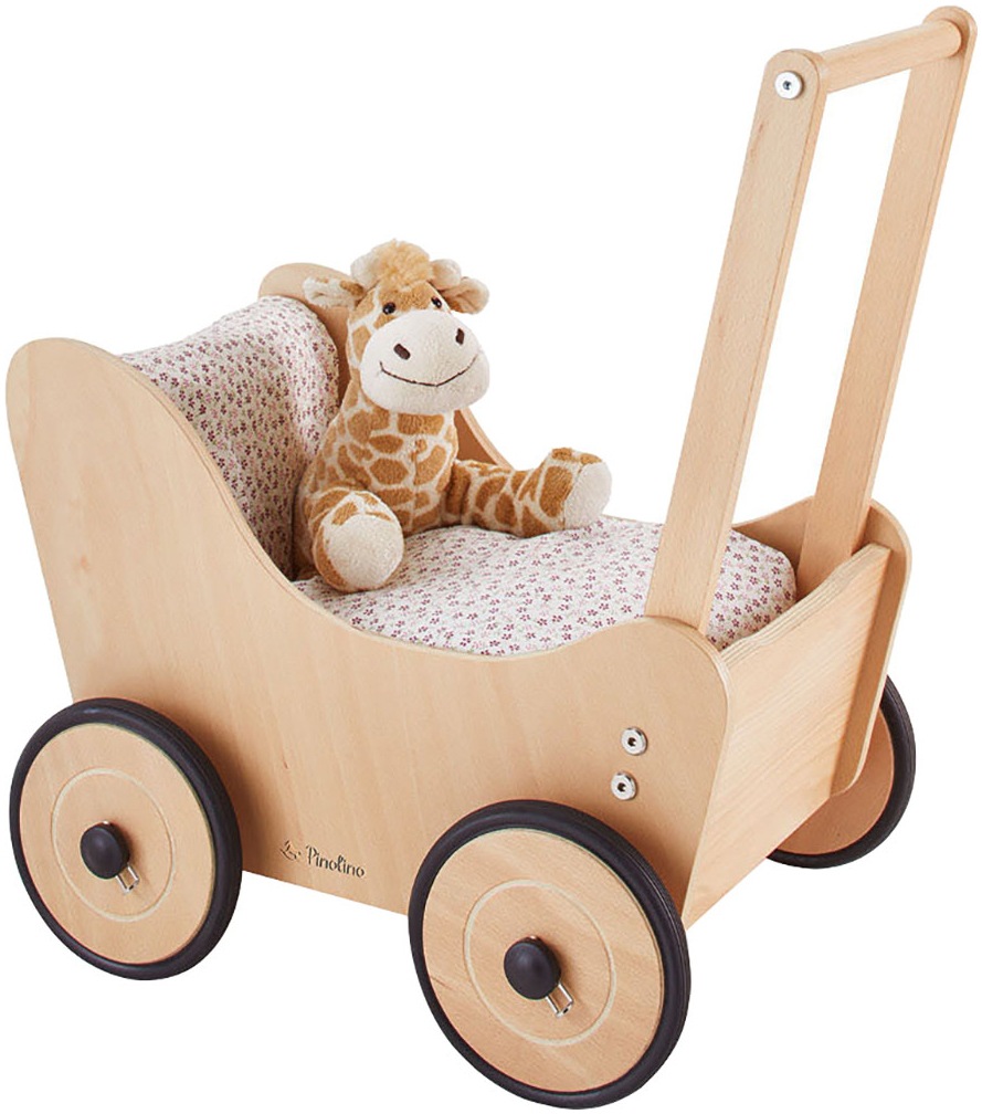 Pinolino® Puppen Bettwäsche »Blümchen« für Puppenwagen und Puppenbetten