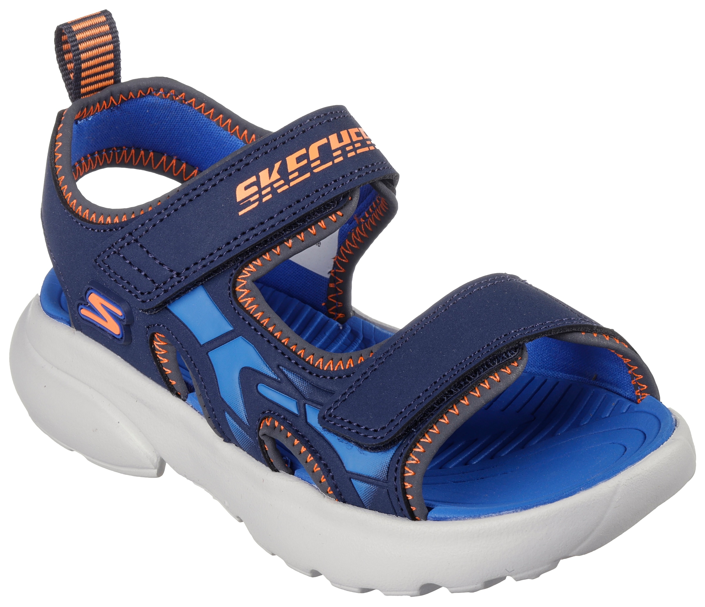 Skechers Kids Sandale »RAZOR SPLASH«, Sommerschuh, Klettschuh, Sandalette, für Maschinenwäsche geeignet