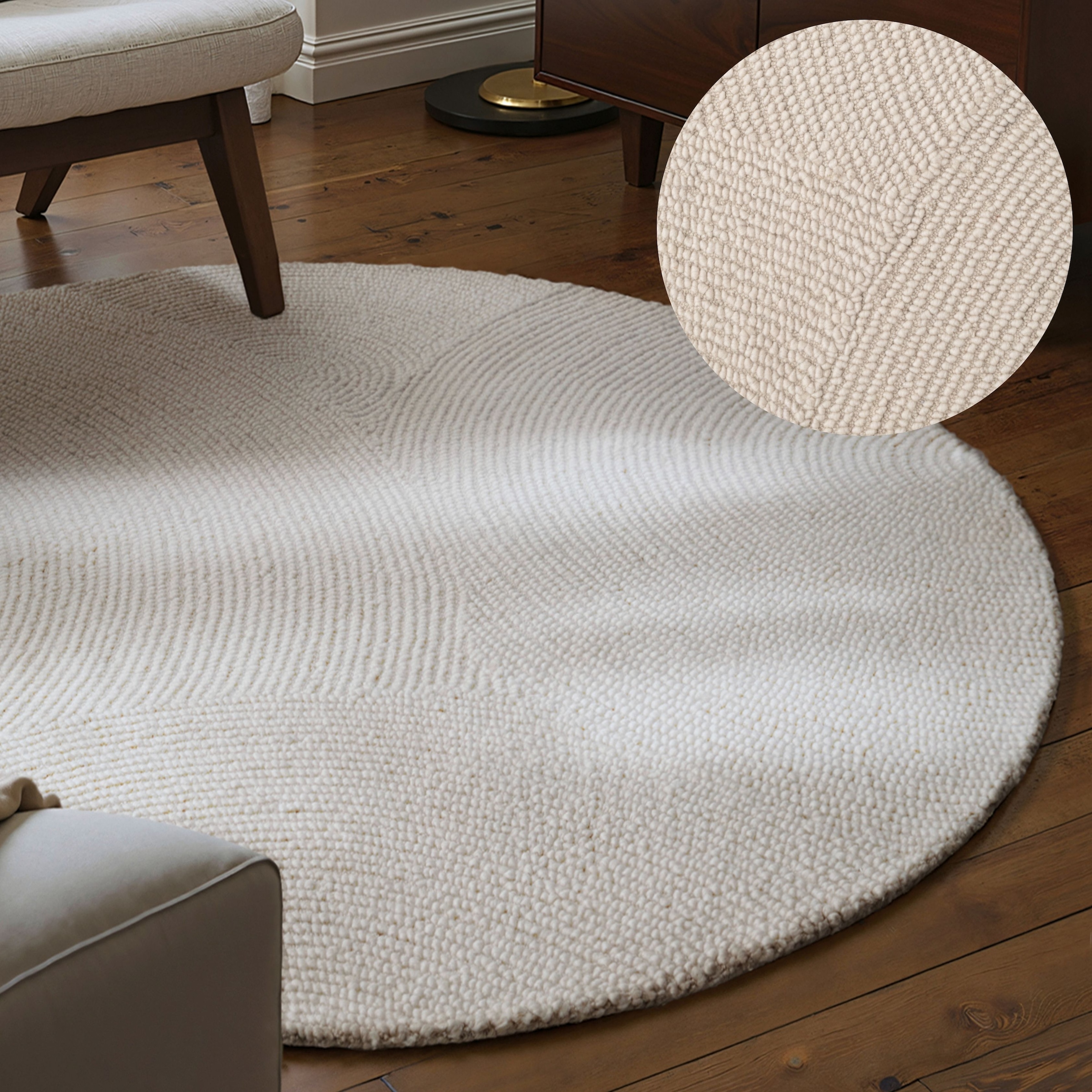 HANSE Home Wollteppich »Eleni«, rechteckig, 18 mm Höhe, Handgetuftet, Wolle günstig online kaufen