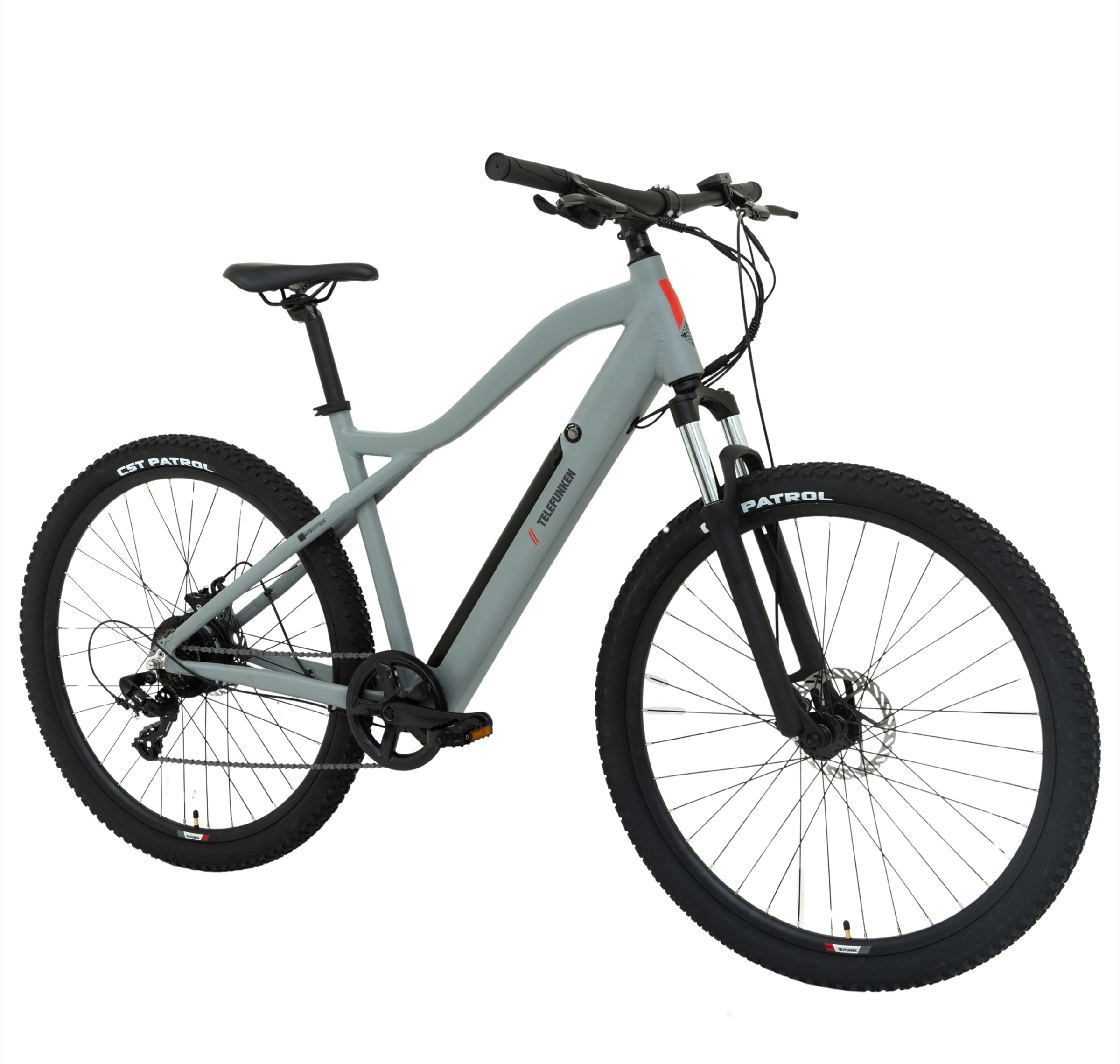 Telefunken »Aufsteiger MT922« 7 Gang Shimano TY300D Schaltwerk Kettenschaltung Heckmotor 250 W Pedelec, Elektrofahrrad, Damen u. Herren, E-MTB, Mountainbike, 29 Zoll