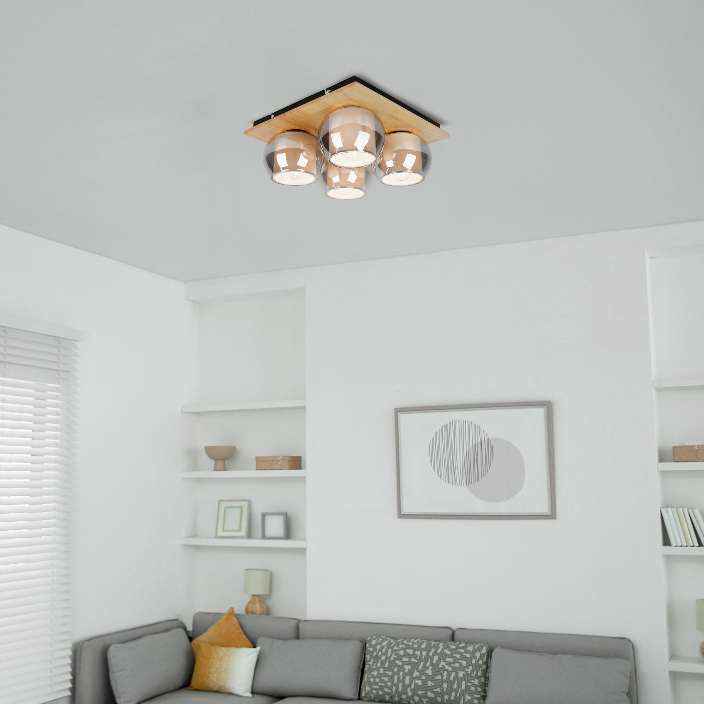 näve Deckenleuchte »Texas« E27 1 Stk. günstig online kaufen