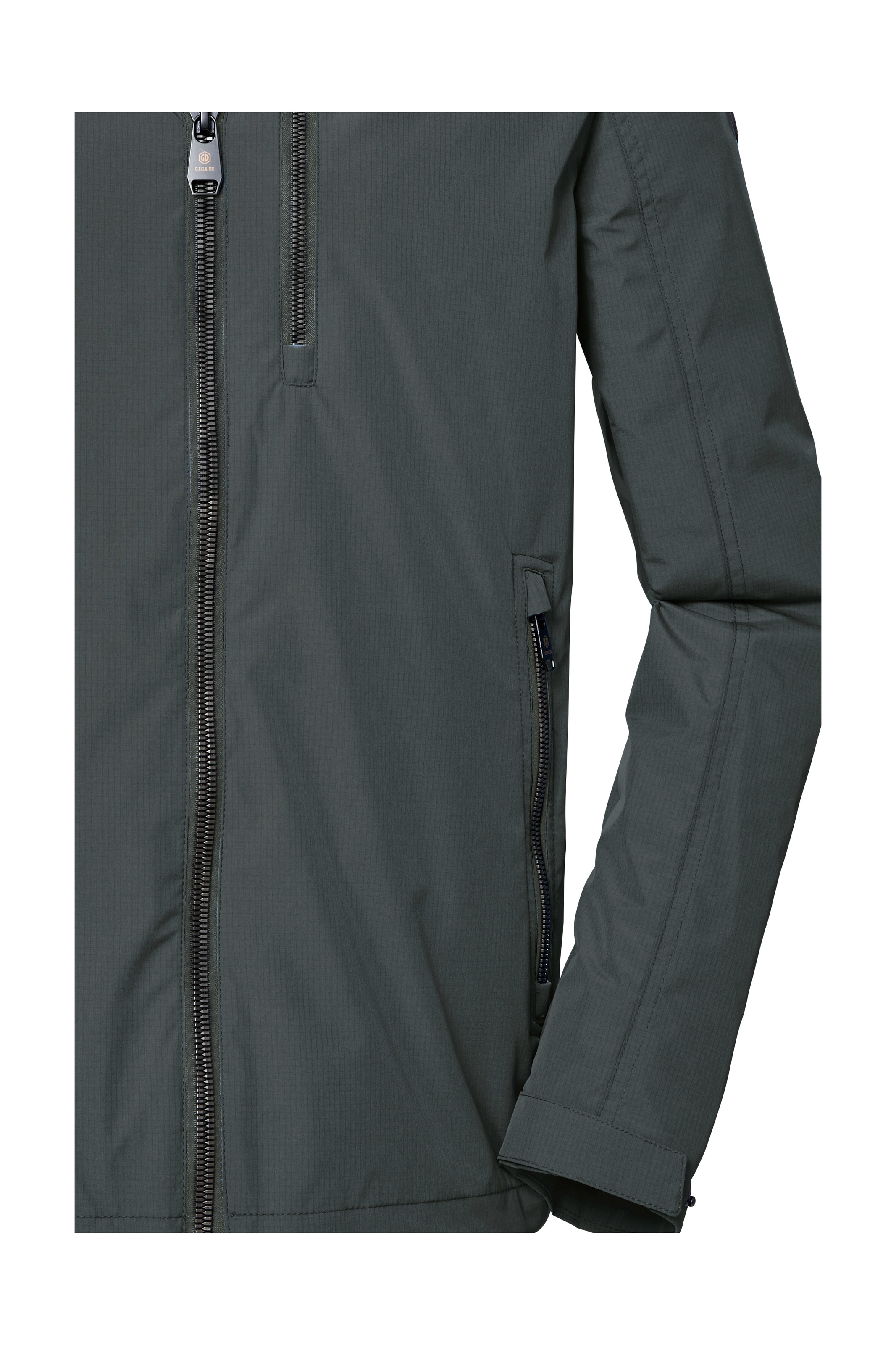 G.I.G.A. DX by killtec Funktionsjacke »GS 13 MN JCKT«, Wasserabweisende Herrenjacke mit abnehmbarer Kapuze und Zippern