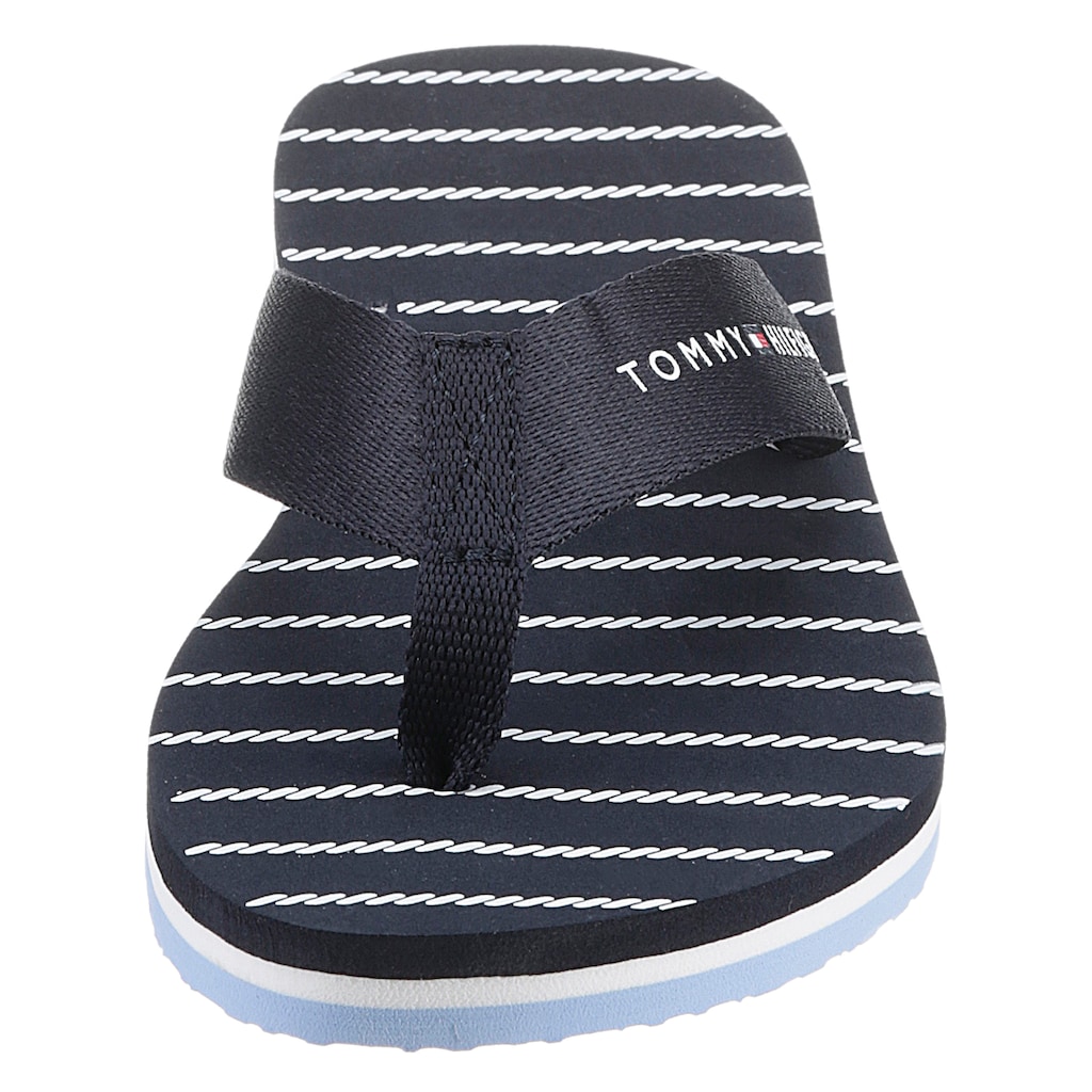 Tommy Hilfiger Zehentrenner »TOMMY ESSENTIAL ROPE SANDAL«