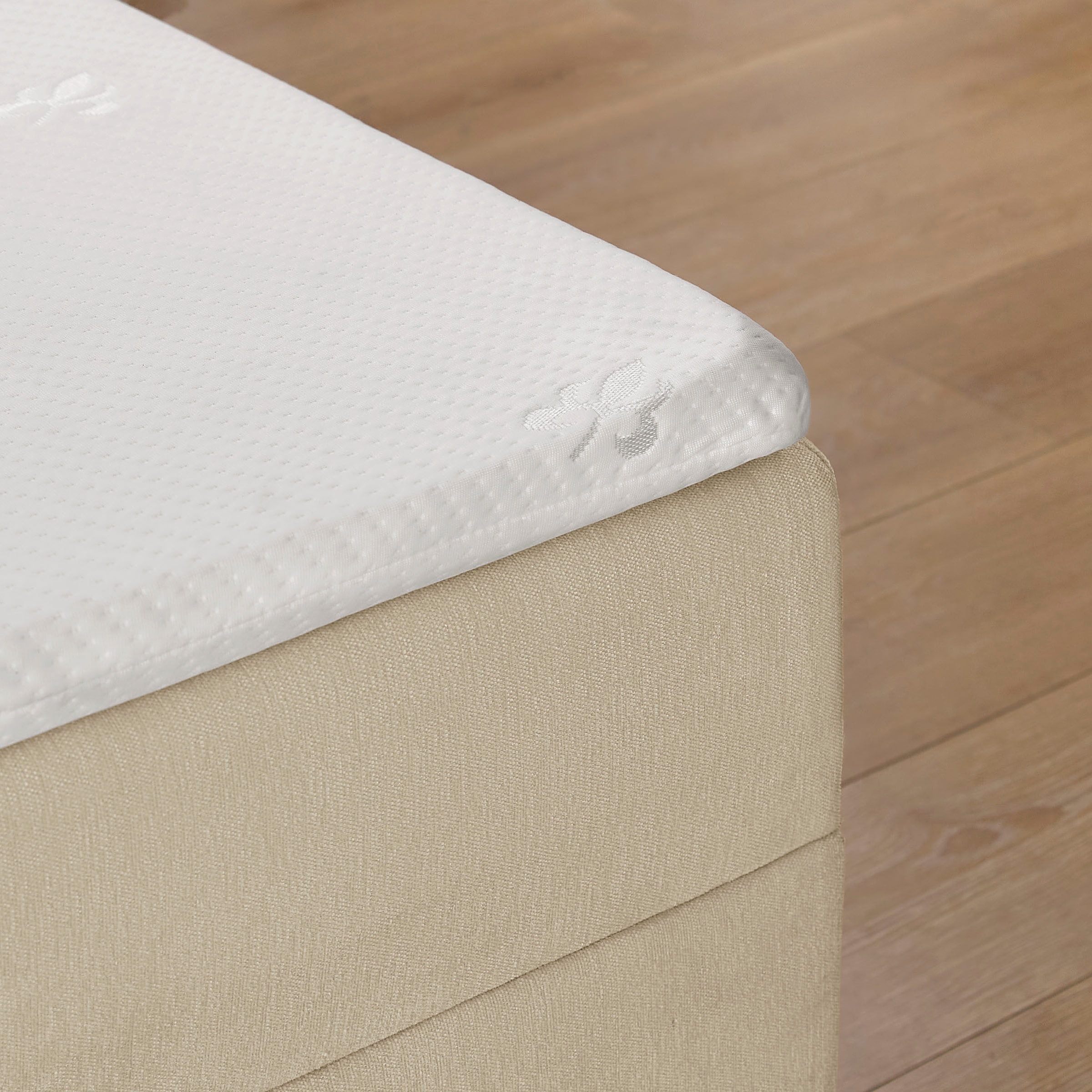 OTTO home Boxbett »Haileyy inkl. Bettkasten und Topper, Liegefläche 180x200cm« erhältlich in der Größe 180x200 cm