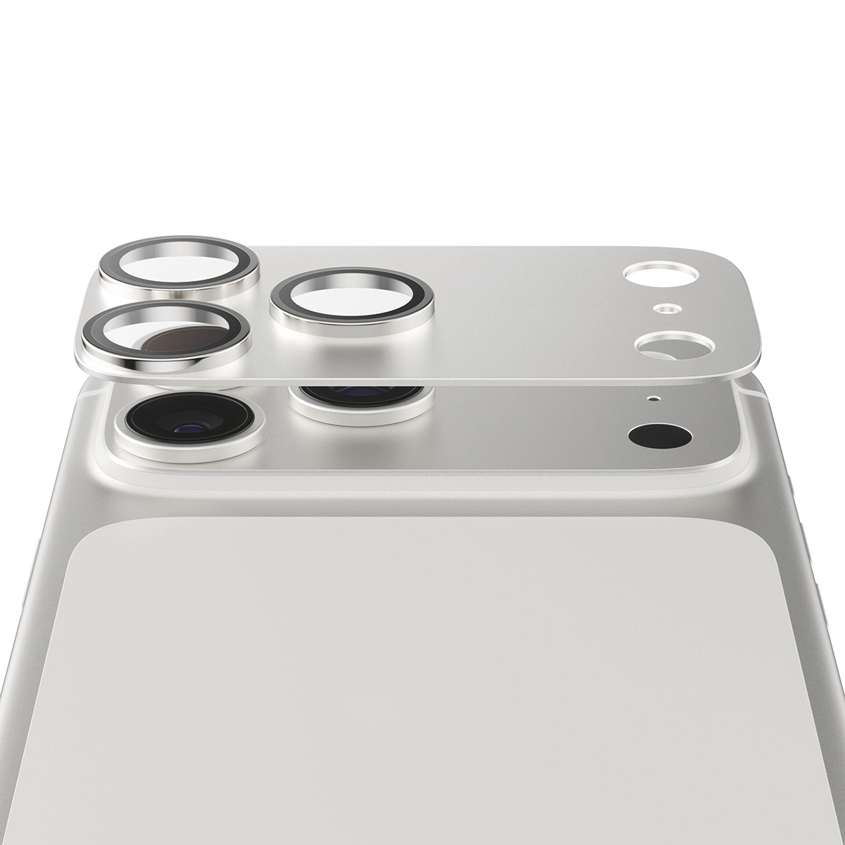 CARE by PanzerGlass Kameraschutzglas »Fender Color-Matched Camera Protector« für Apple iPhone 17 Pro Max Kameraschutz, Schutzfolie, Linsenschutz, kratz- & stoßfest