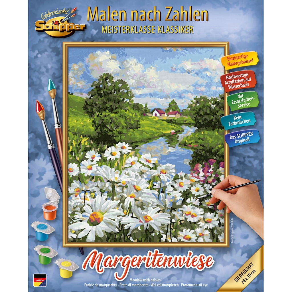 Schipper Malen nach Zahlen »Meisterklasse Klassiker - Margeritenwiese«